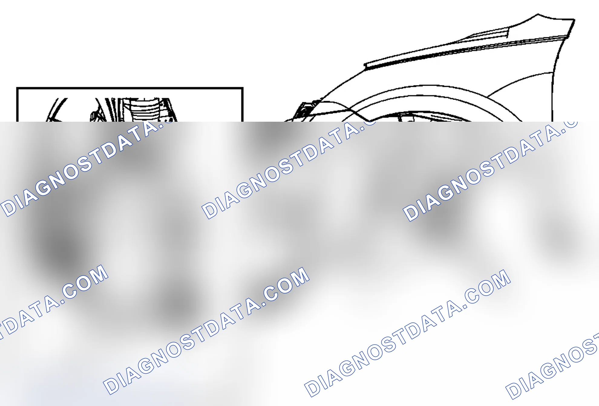 Scheme 3: Front Wheelhouse Front Liner Replacement (Enclave - Acadia)