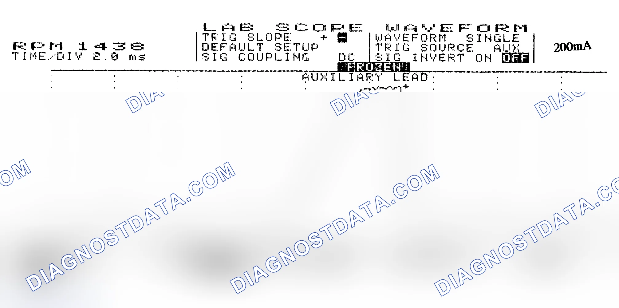 Scheme 15: Single Injector w/Normal Current Flow - Current Pattern