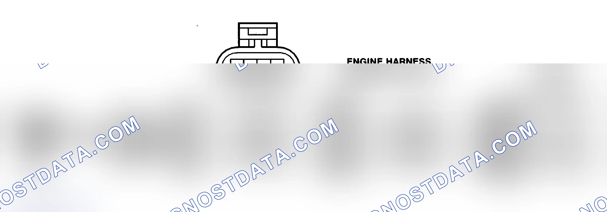 Scheme 477: DTC 34 Schematic ("G" Series) Injection Timing Stepper (ITS) Motor Circuit Fault