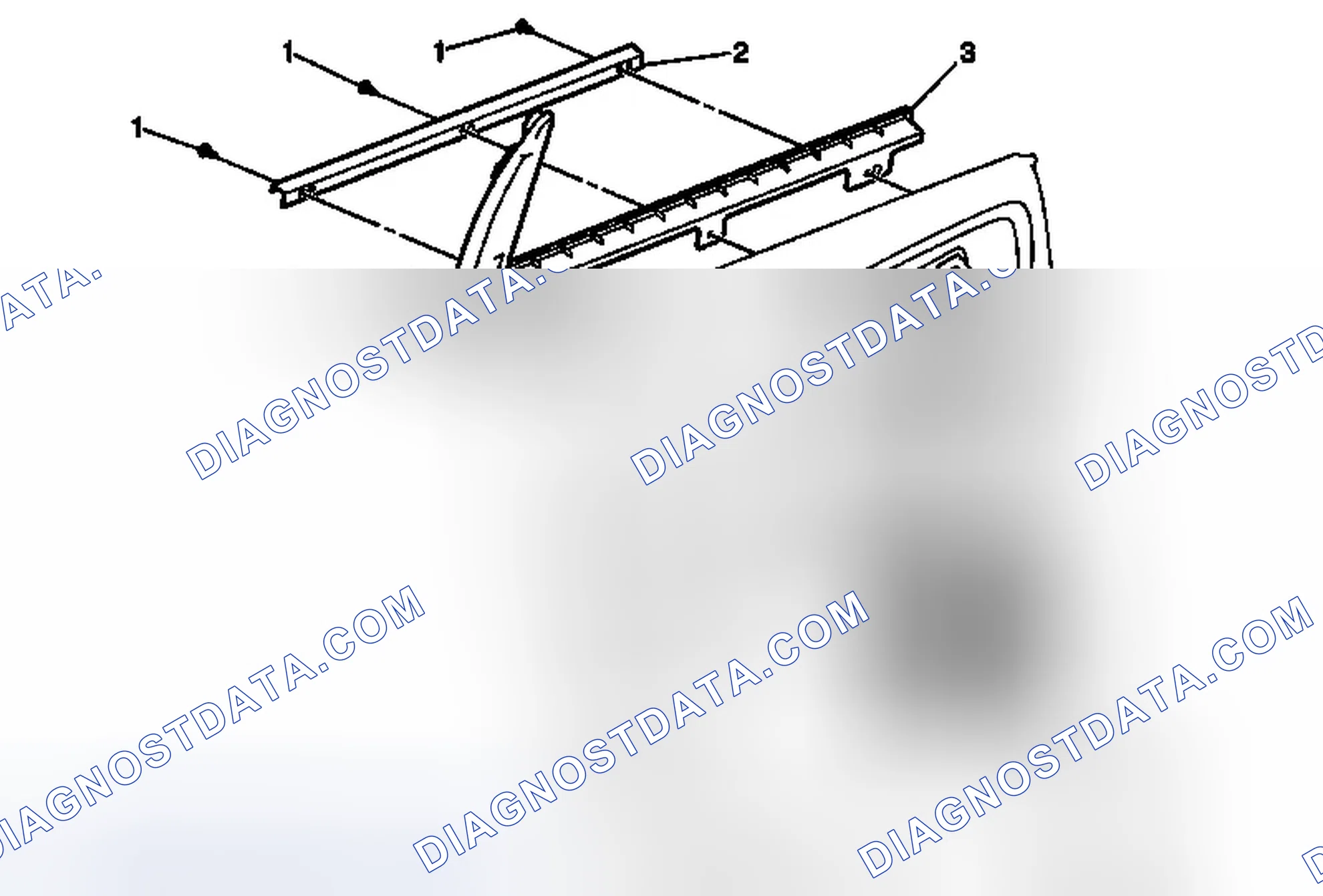 Scheme 60: Upper Extension Trim Panel Replacement (Acadia)