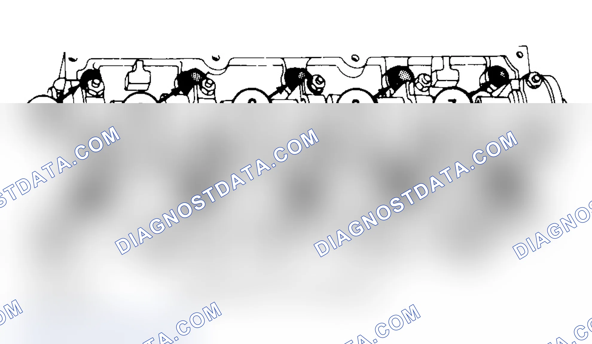Scheme 3: Typical Cylinder Head Tightening or Loosening Sequence