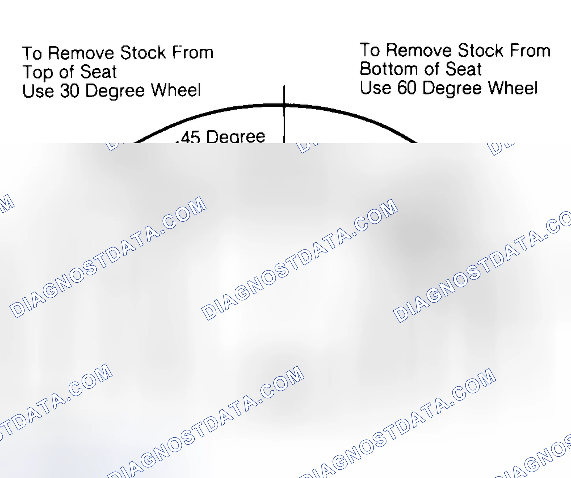 Scheme 19: Adjusting Valve Seat Width