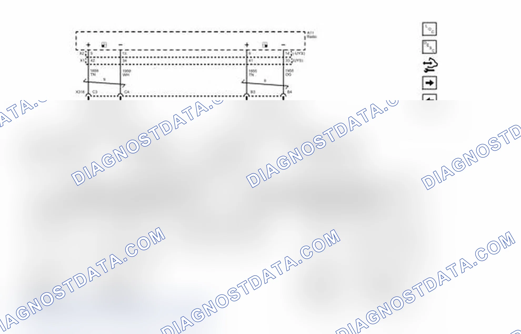Scheme 2: Rear Speaker Outputs Wiring Schematics