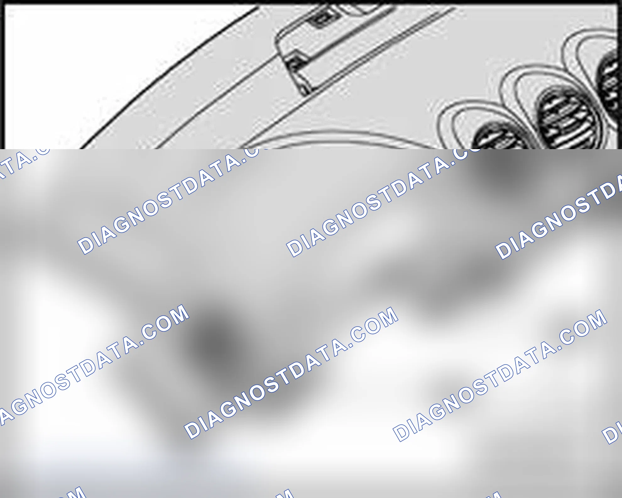 Scheme 117: Removing instrument panel mountings drivers side