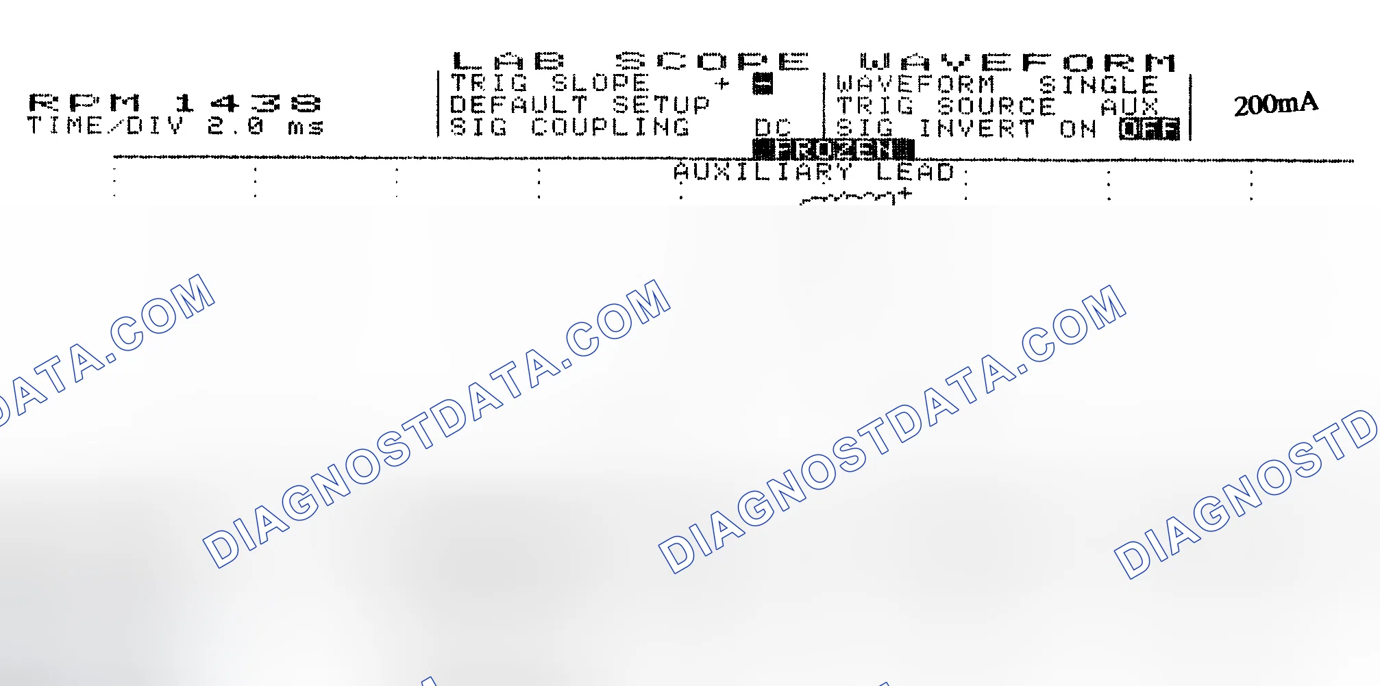 Scheme 15: Single Injector w/Normal Current Flow - Current Pattern