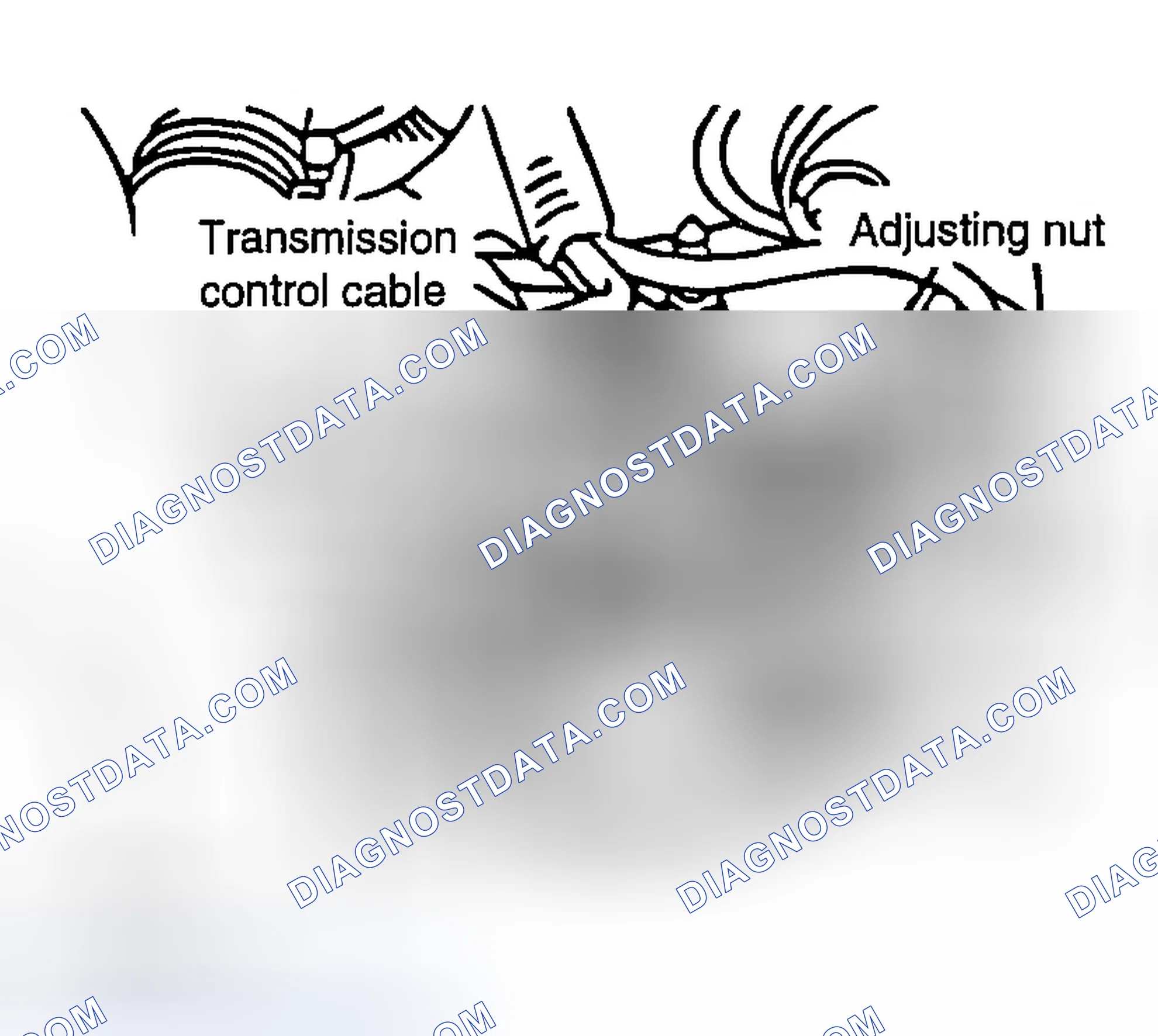Scheme 44: TRANSAXLE RANGE SWITCH AND CONTROL CABLE ADJUSTMENT
