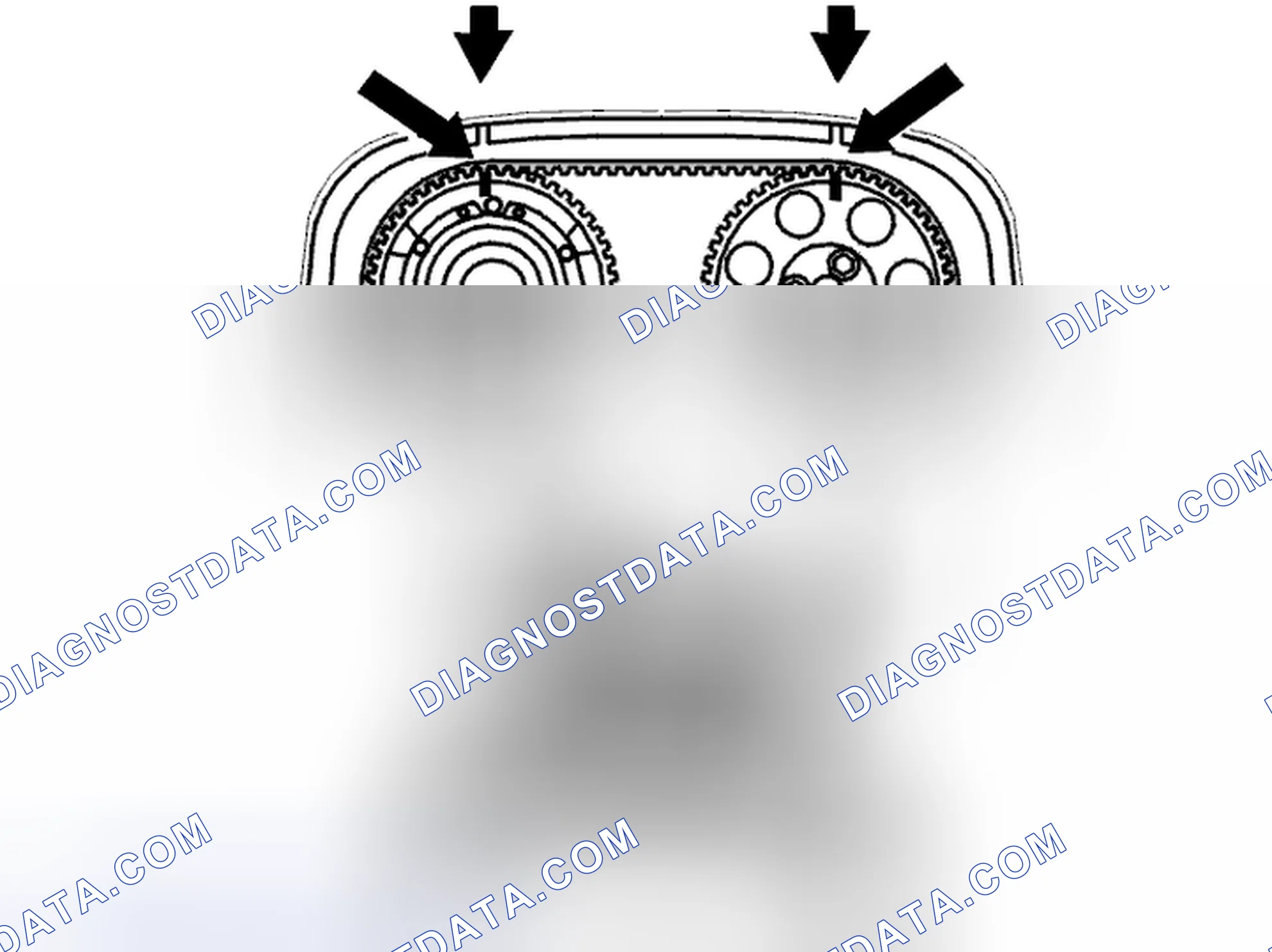 Scheme 271: Position the engine according to the marking