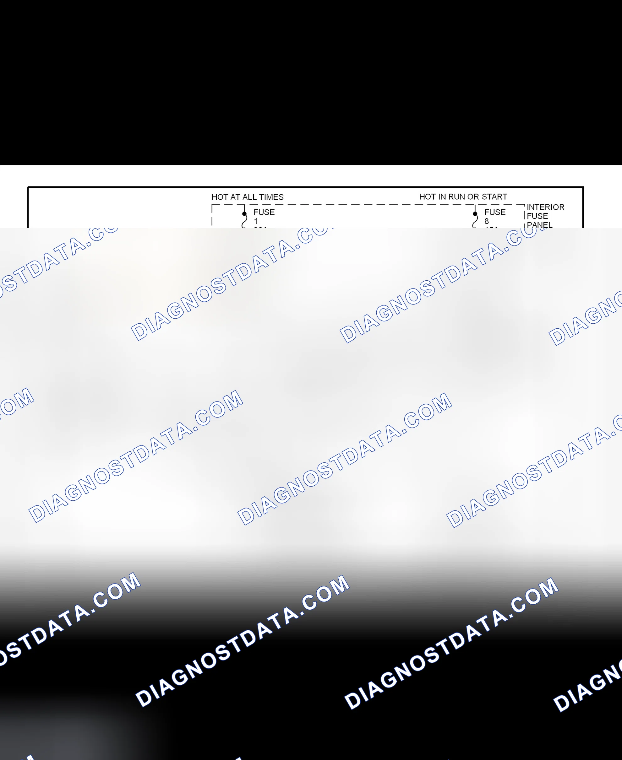 Scheme 145: Shift Interlock System Wiring Diagram (1997 Probe)