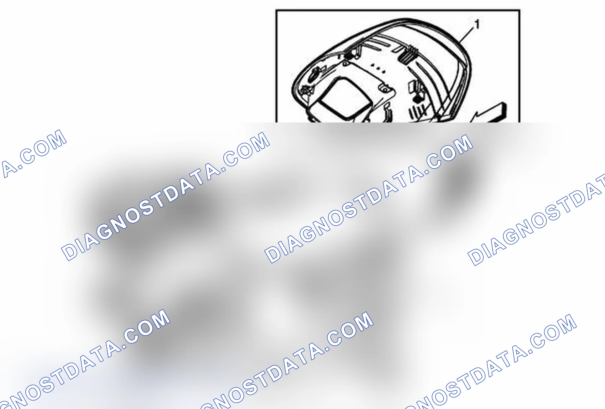 Scheme 98: Instrument Panel Instrument Cluster Hood Replacement (With UV6)