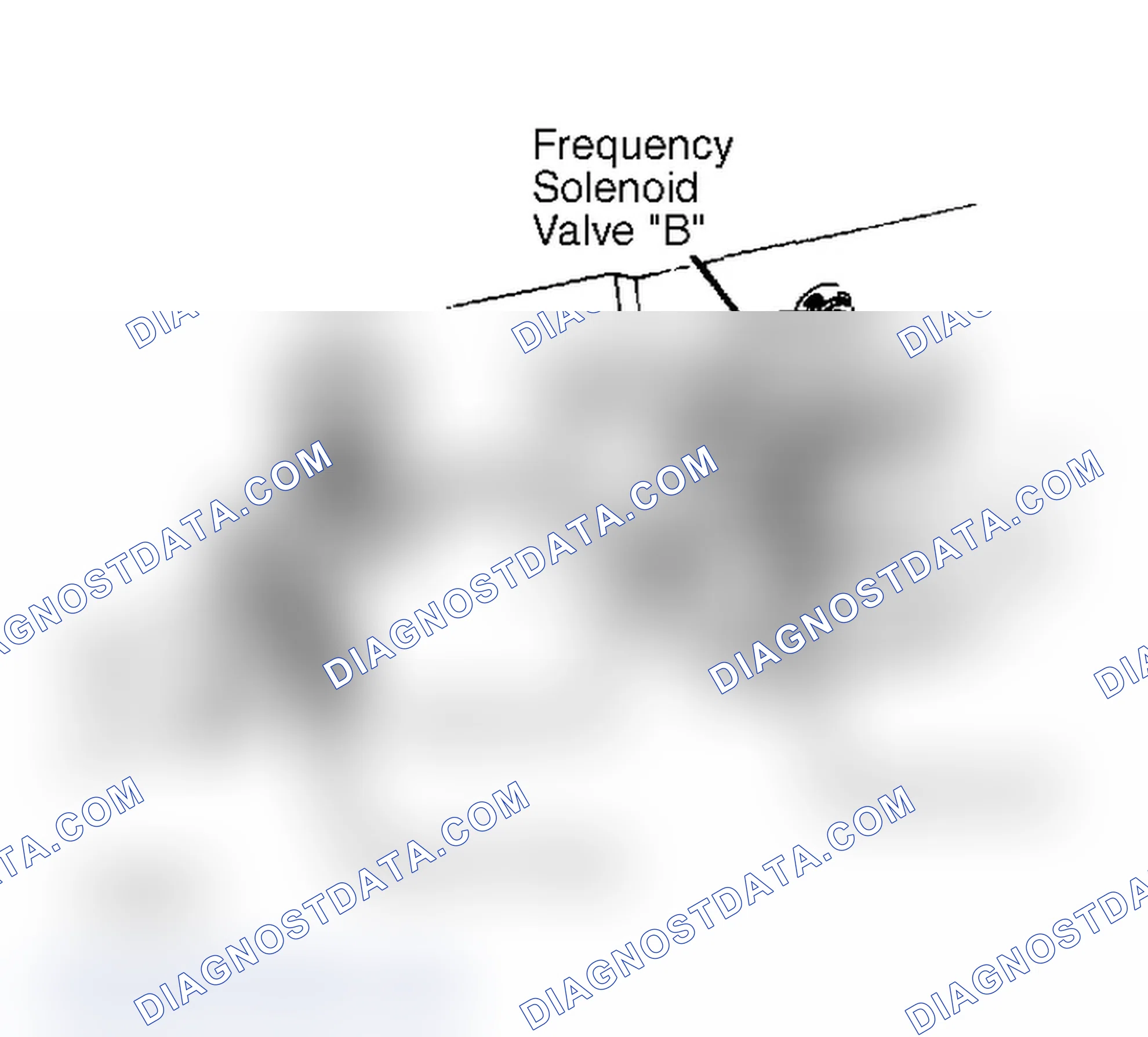 Scheme 38: Checking Frequency Solenoid Valve B Accord model shown; Prelude model similar.