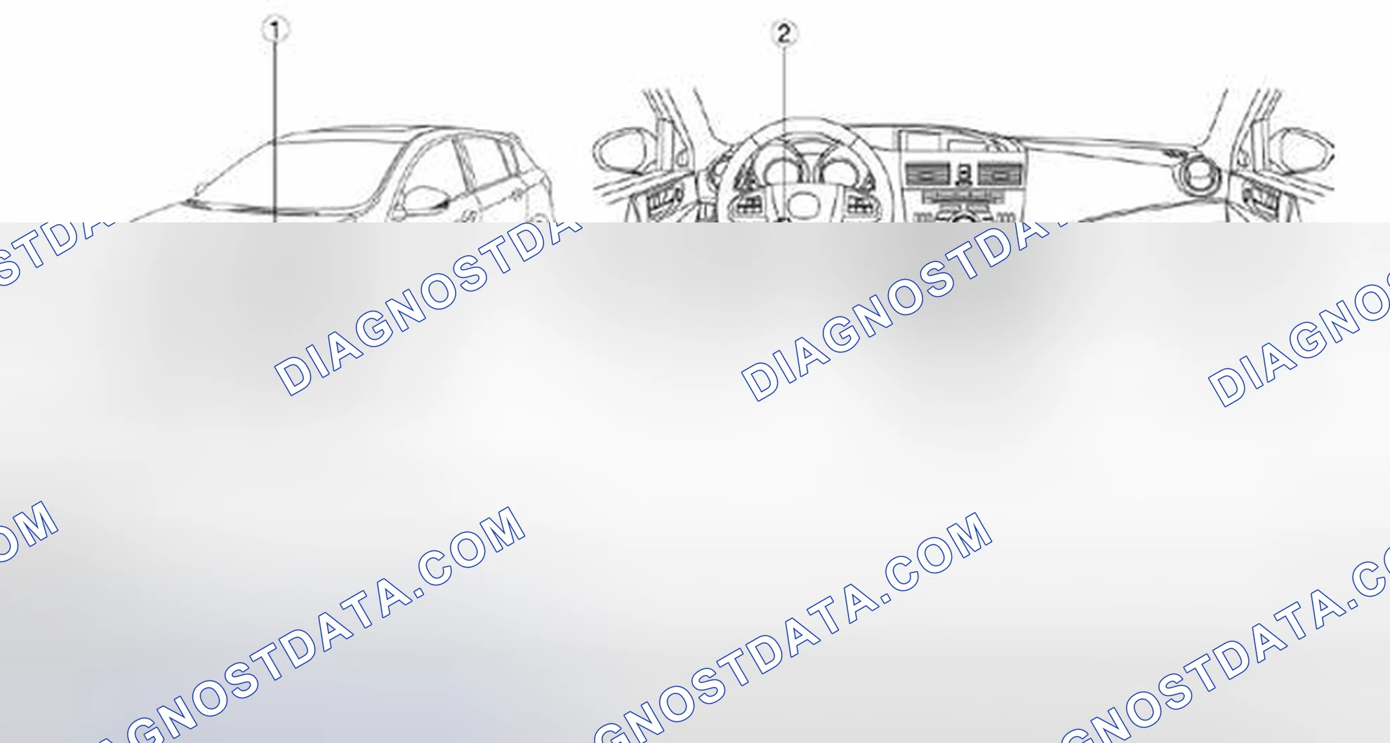 Scheme 2: Identifying Power System Components Location (Without Advanced Keyless Entry And Push Button Start System)