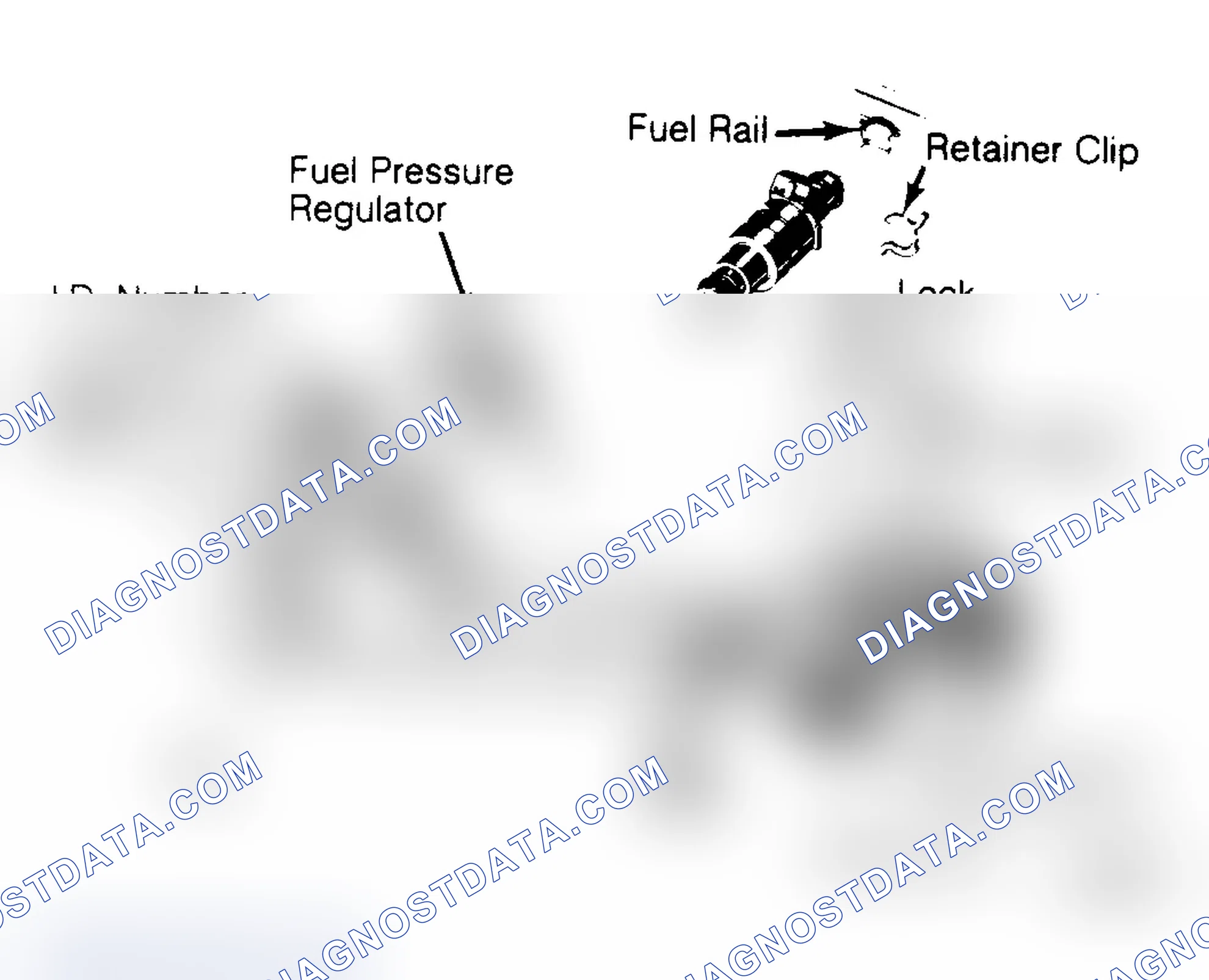 Scheme 4: Typical Fuel Rails for 2.8L, 5.0L & 5.7L Engines