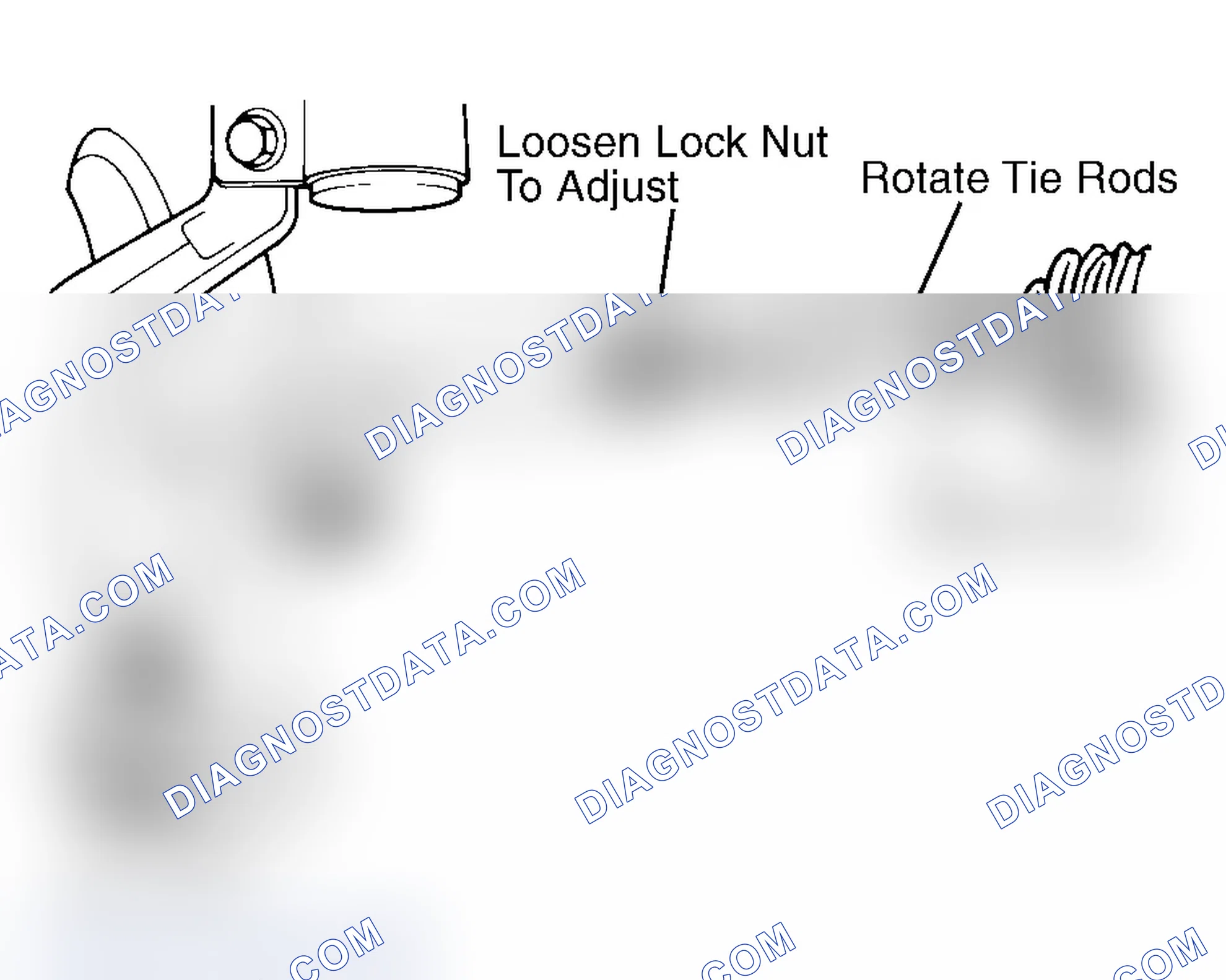 Scheme 1: TOE-IN ADJUSTMENT (FRONT)