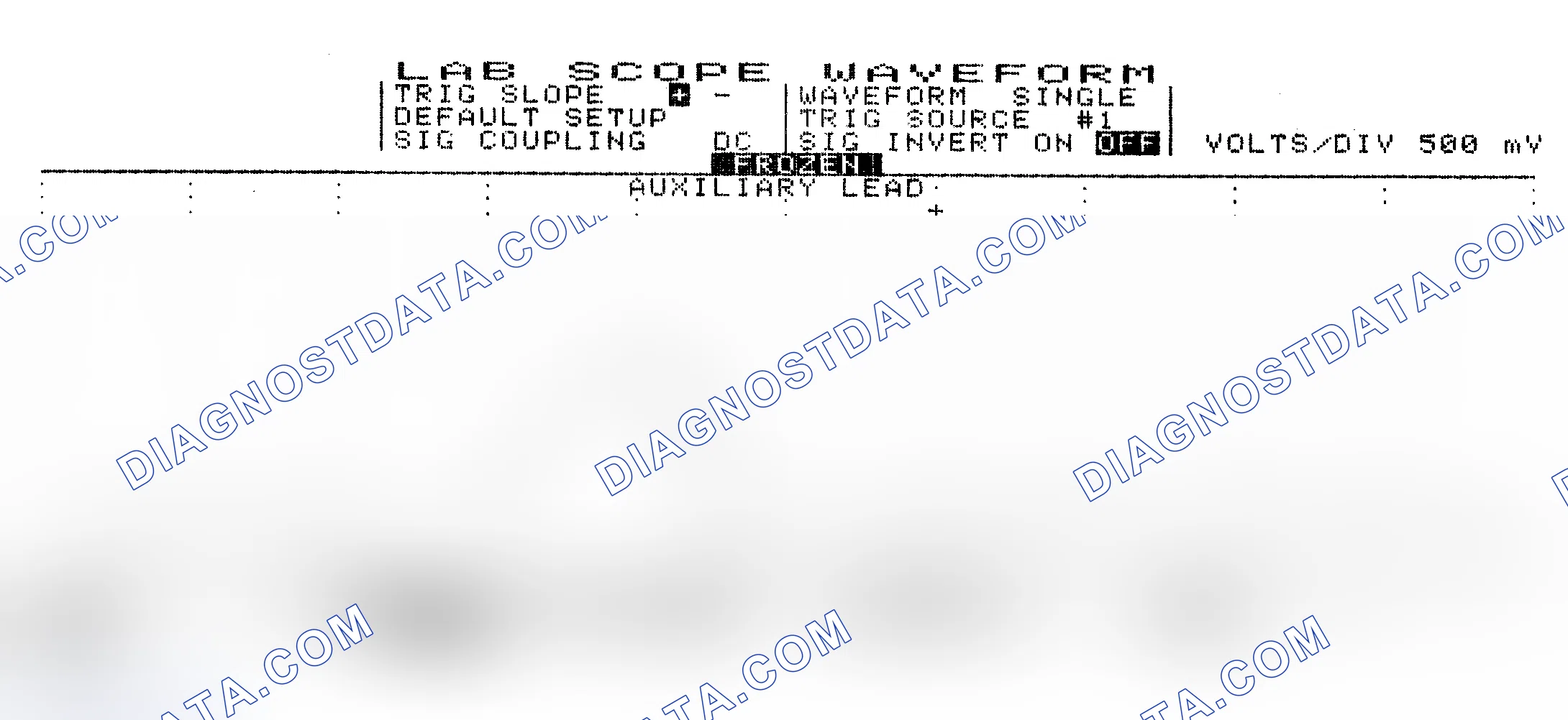 Scheme 10: Single Injector w/Excessive Current Flow - Current Pattern