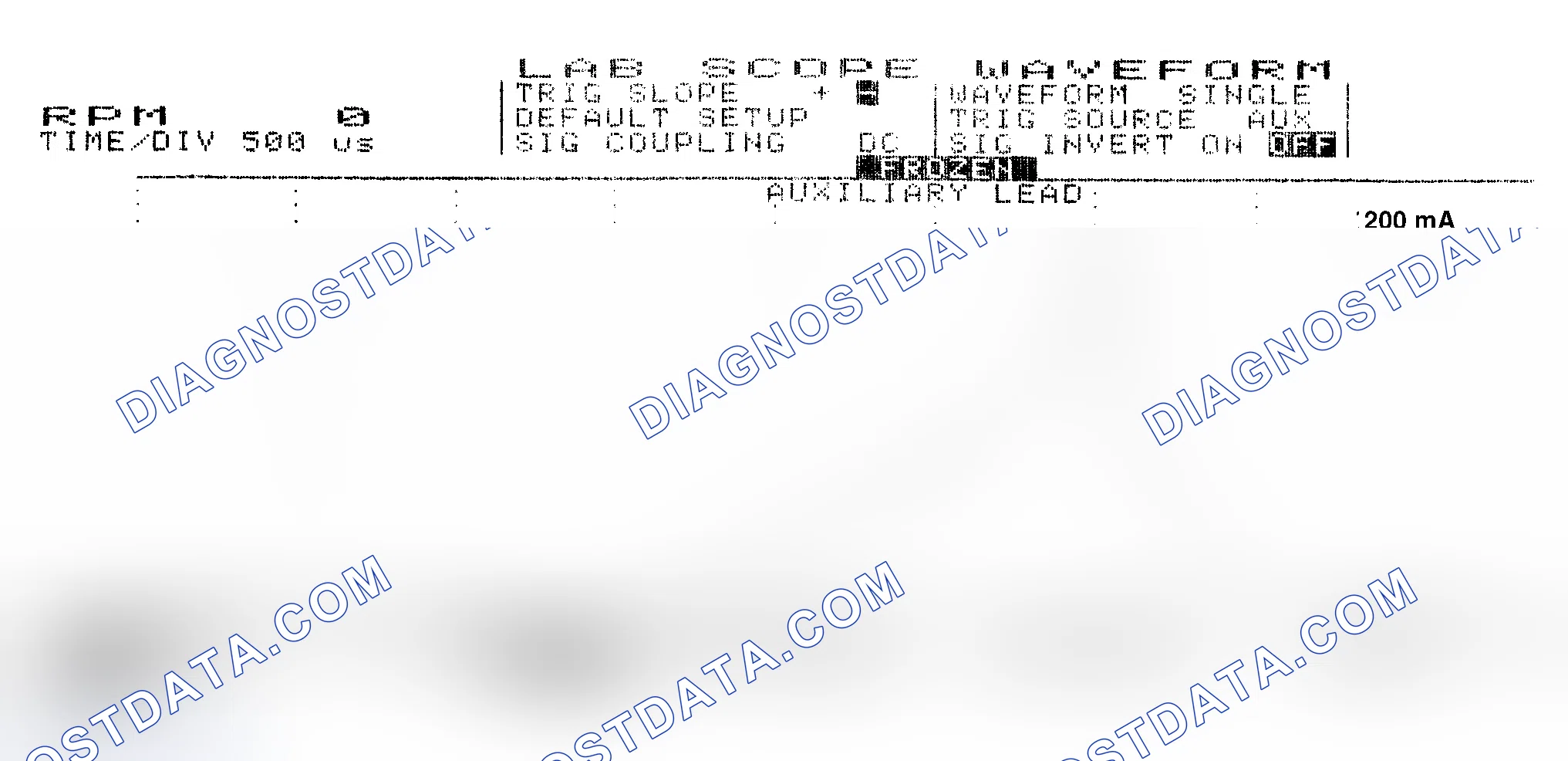 Scheme 17: Single Injector w/Normal Current Flow - Current Pattern