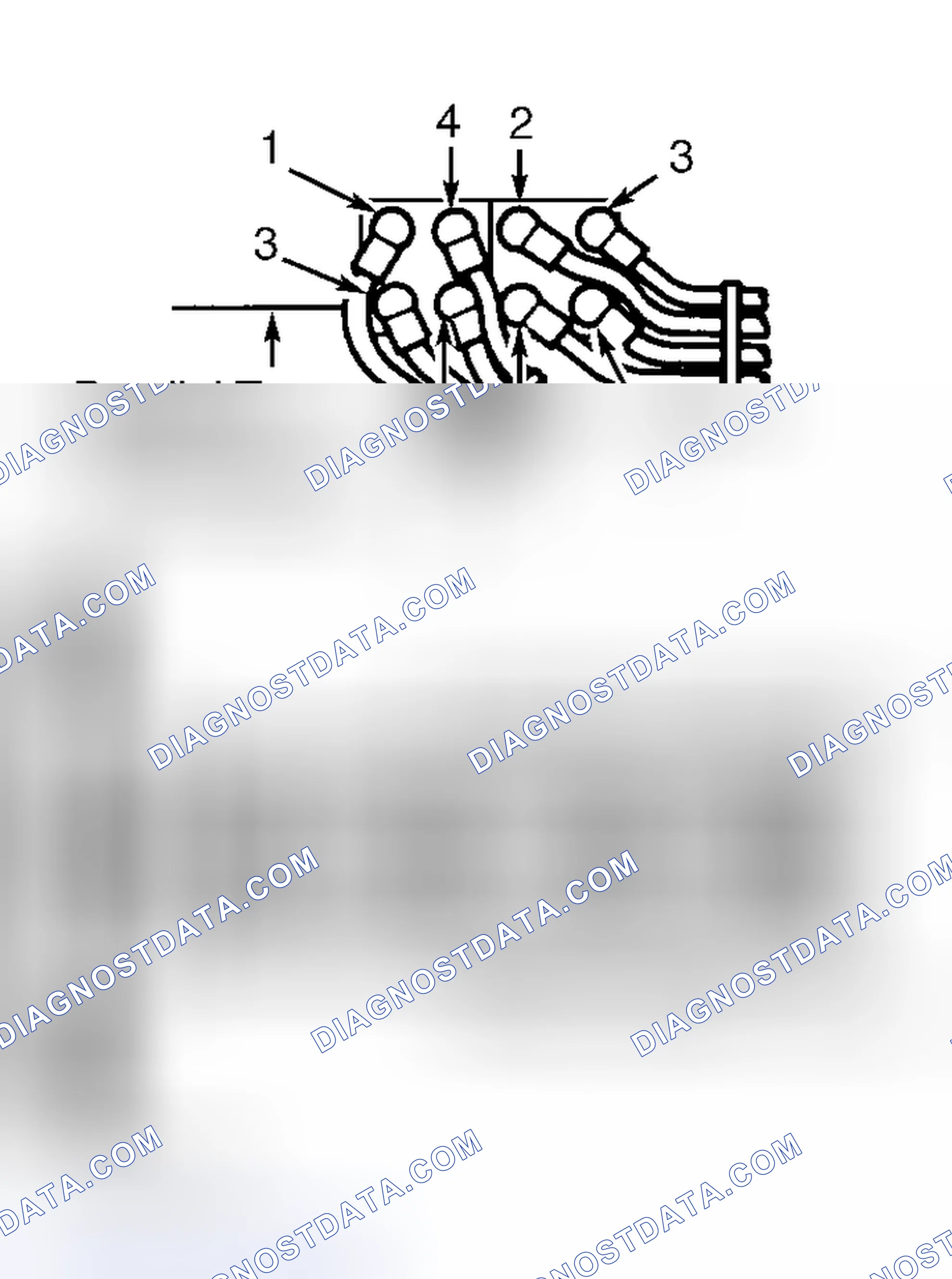 Scheme 1: Firing Order & Coil Packs (B2500)