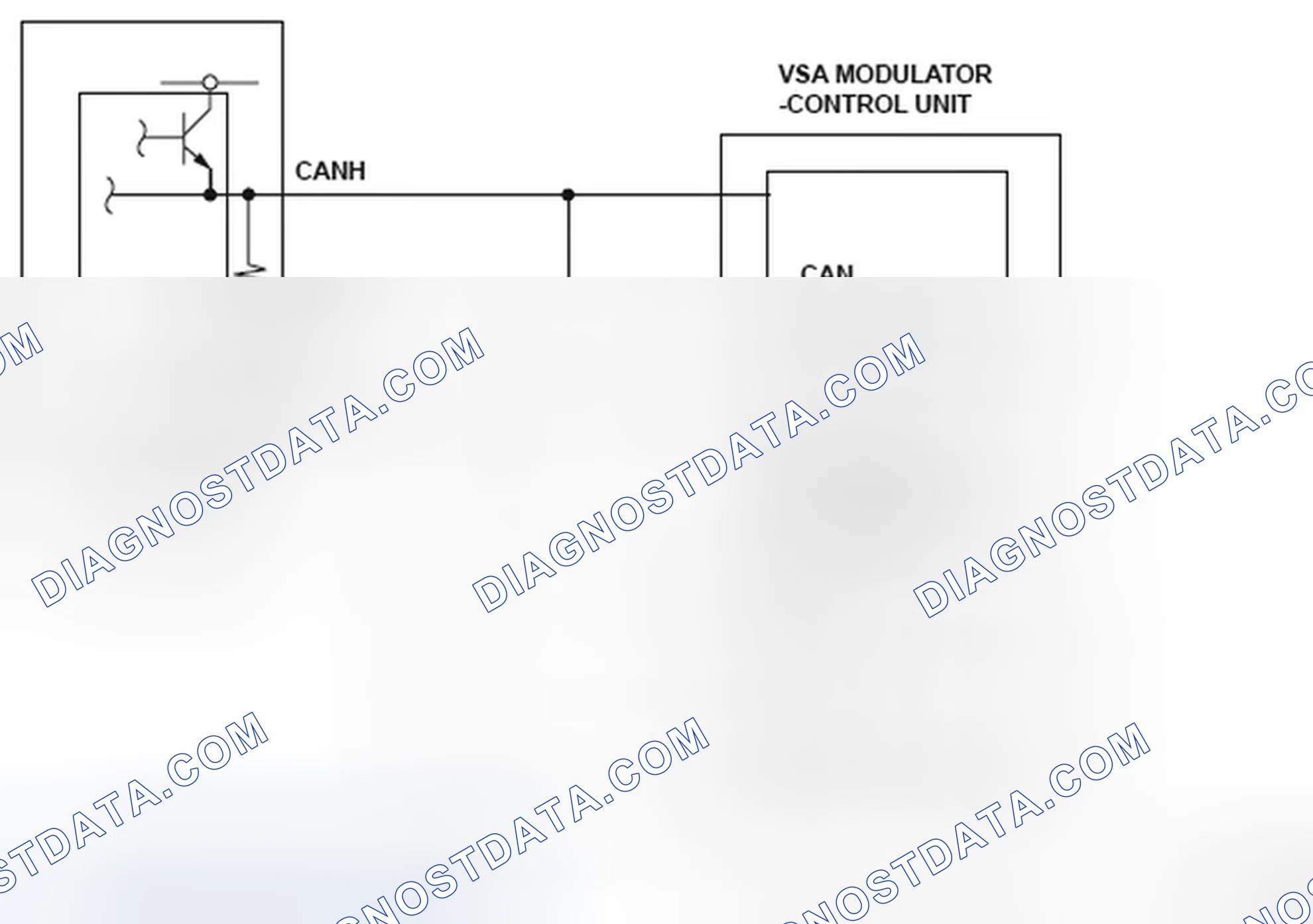 Scheme 165: F-CAN Malfunction (BUS-OFF) - Circuit Diagram
