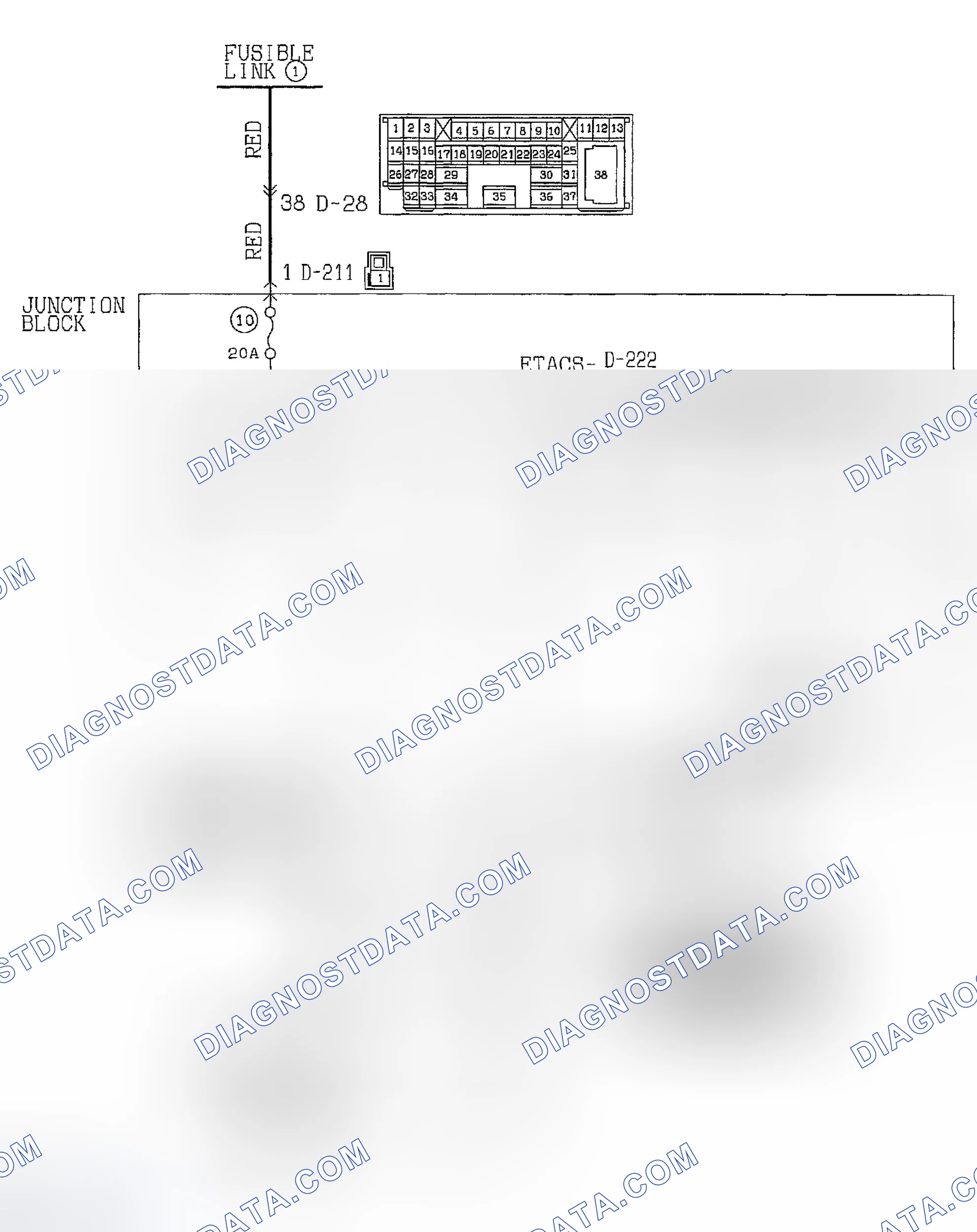 Scheme 10: CIRCUIT DIAGRAM & CONNECTOR IDENTIFICATION