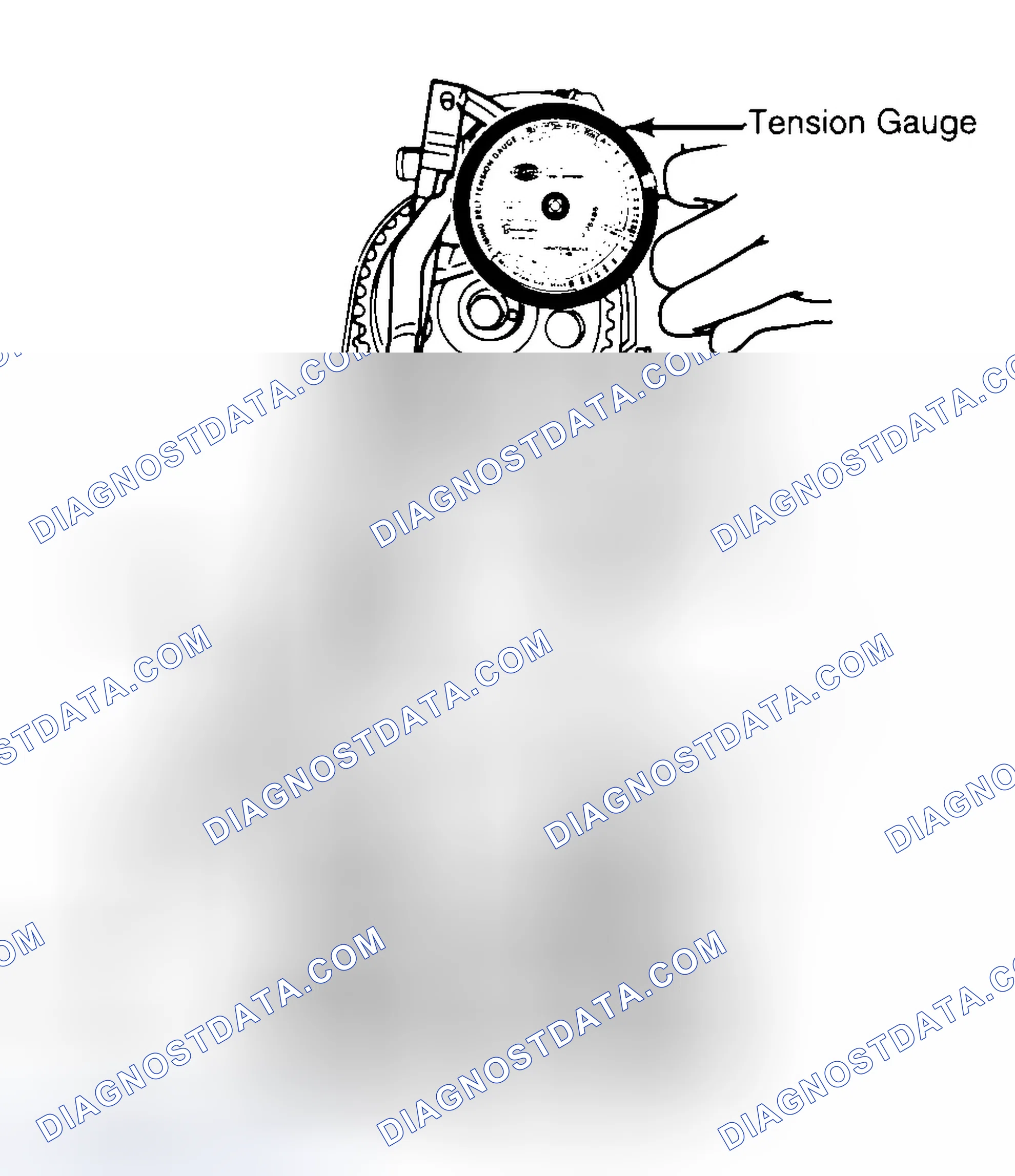 Scheme 3: Adjusting Typical Timing Belt Tension