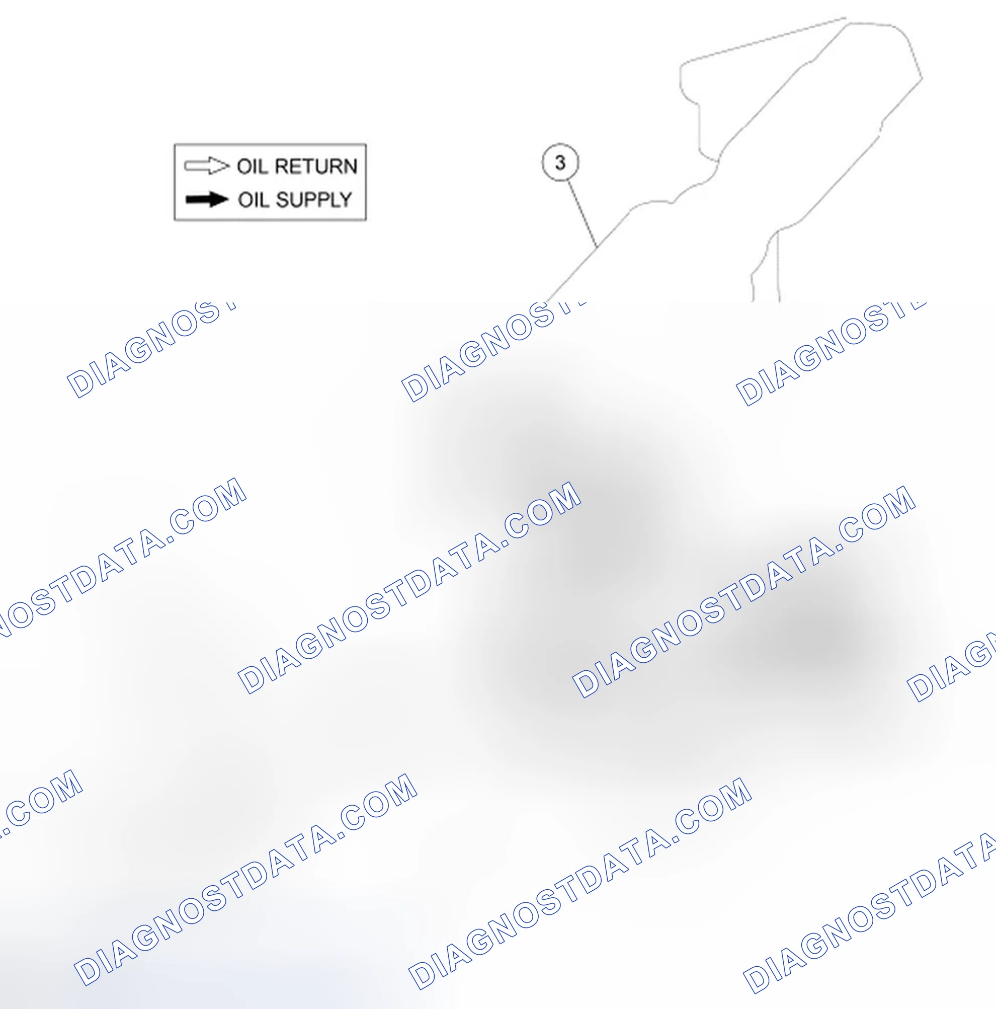 Scheme 60: LH Variable Camshaft Timing (VCT) Housing, VCT Solenoid and Timing Chain Tensioner
