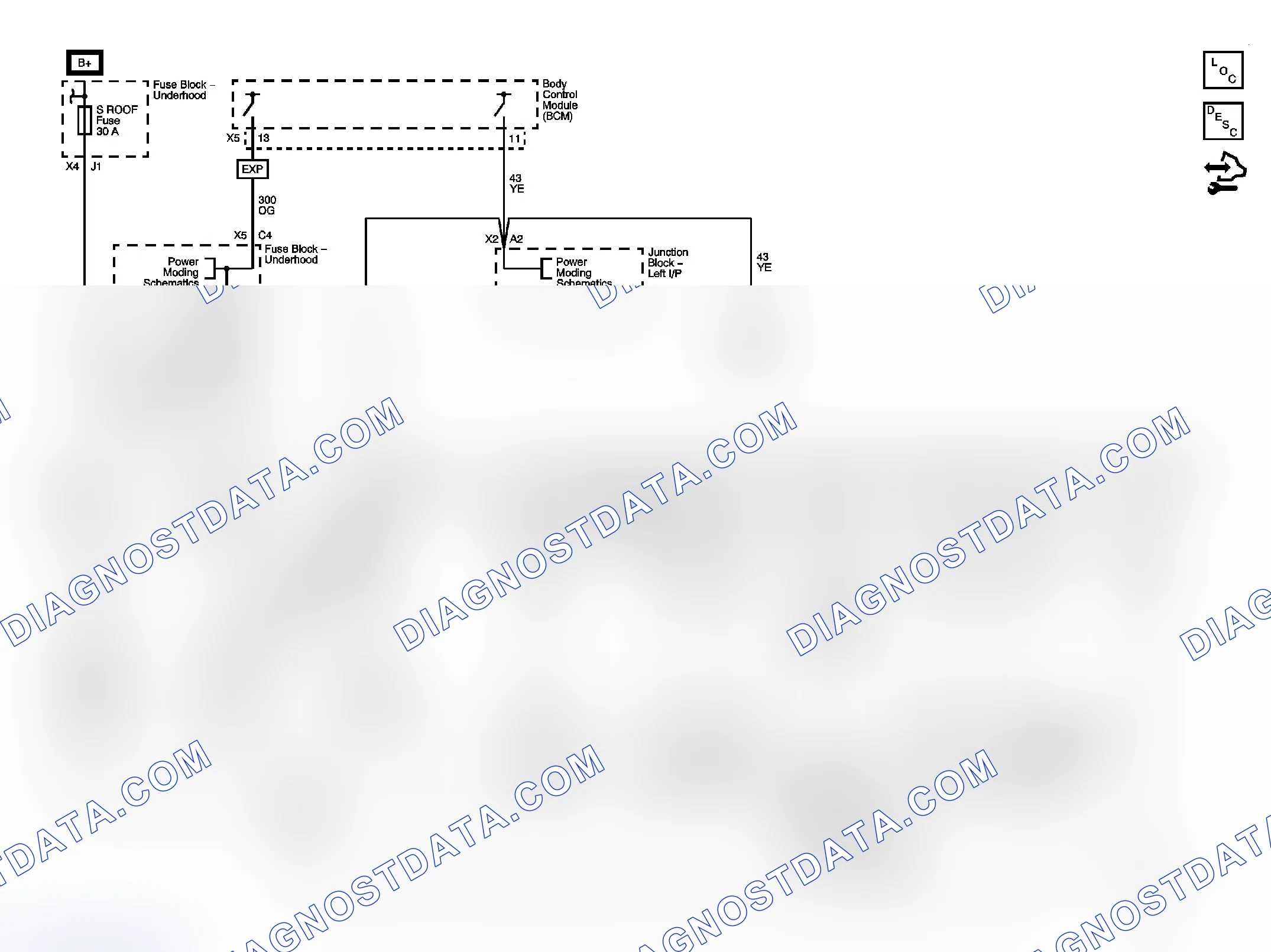 Scheme 1: Sunroof Schematics