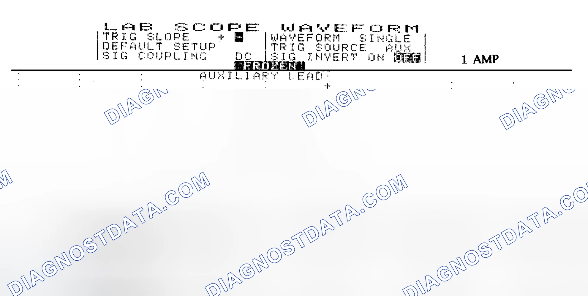 Scheme 20: Single Injector w/Normal Current Flow - Current Pattern