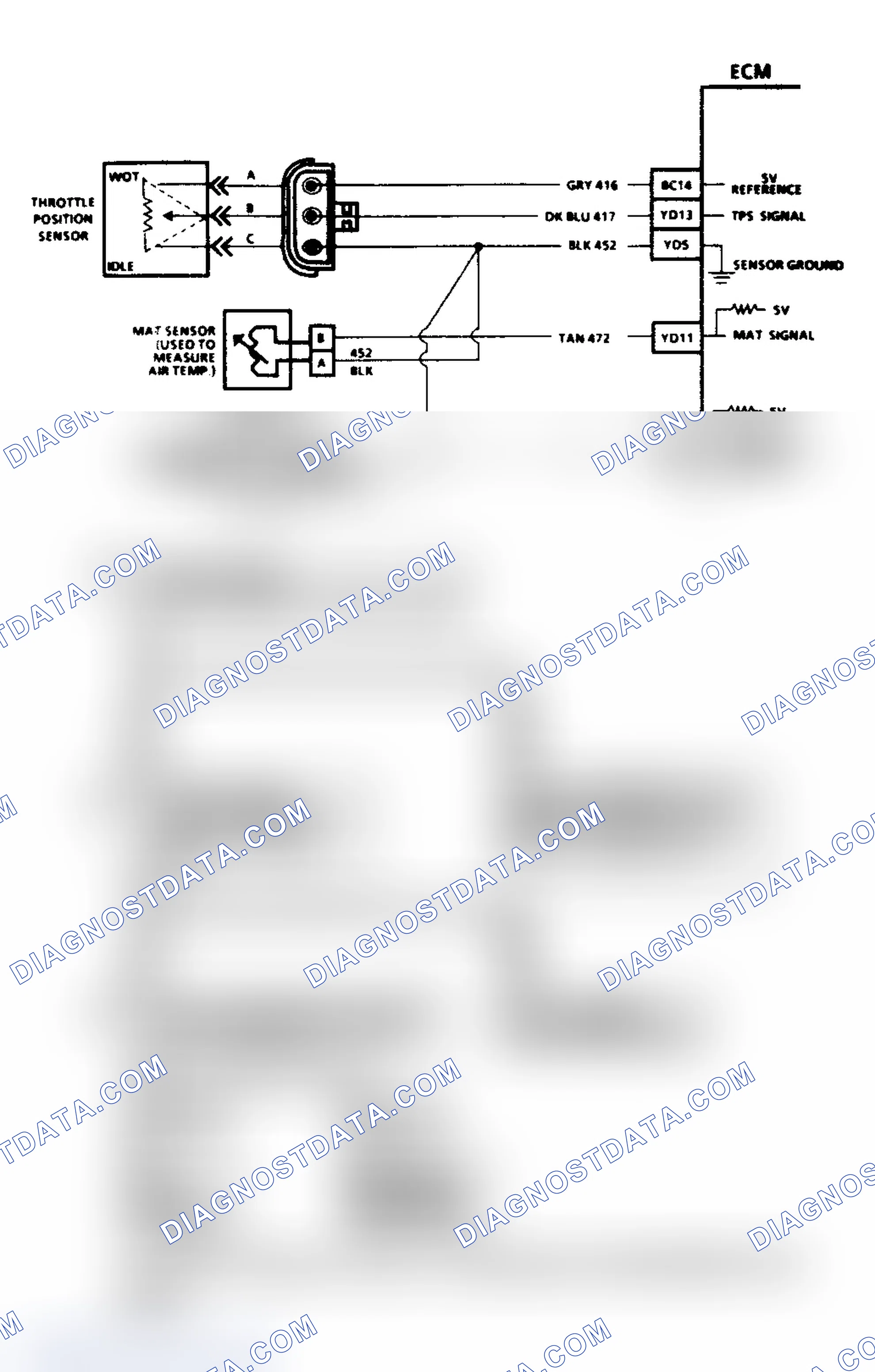 Scheme 546: Code 21, TPS Signal Voltage High