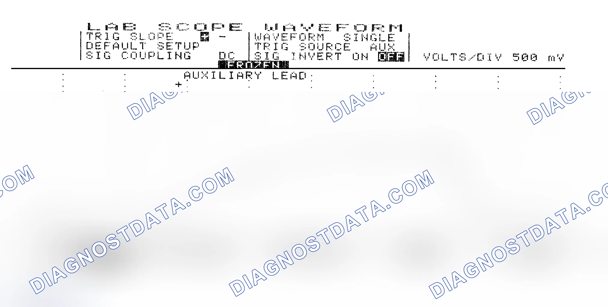 Scheme 14: Single Injector w/Excessive Current Flow - Current Pattern