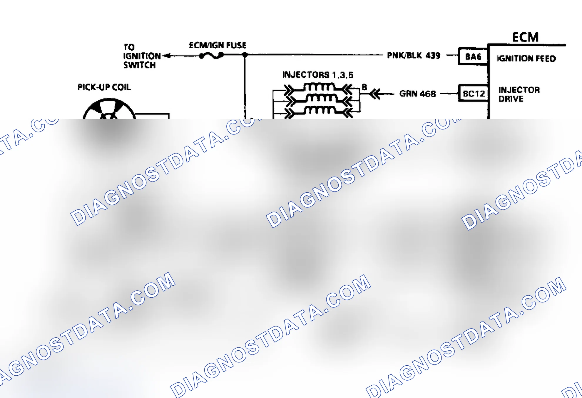Scheme 6: HEI Ignition & Injector Circuits (4.3L Turbo PFI)