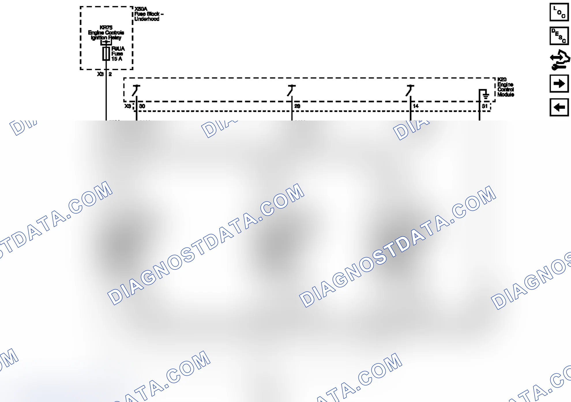 Scheme 103: Ignition Controls - Bank 1 Ignition System