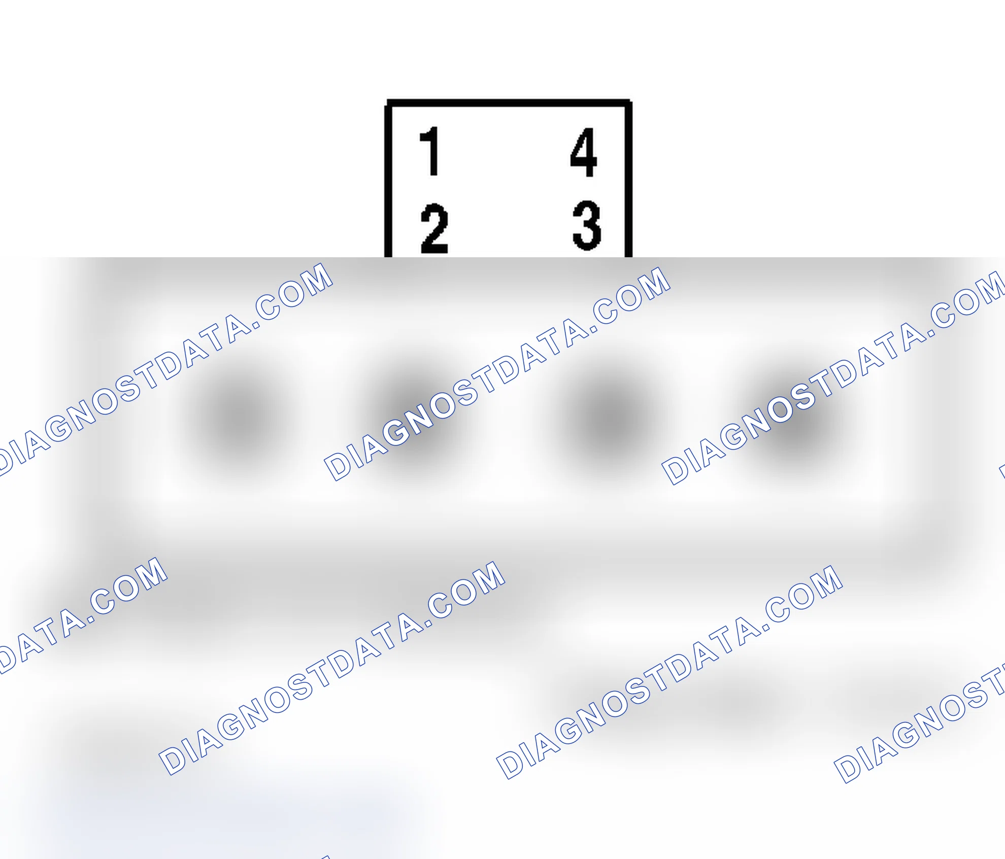 Scheme 1: Firing Order (2.0L & 2.4L)