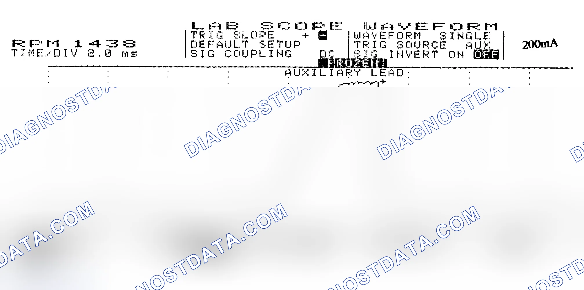 Scheme 15: Single Injector w/Normal Current Flow - Current Pattern