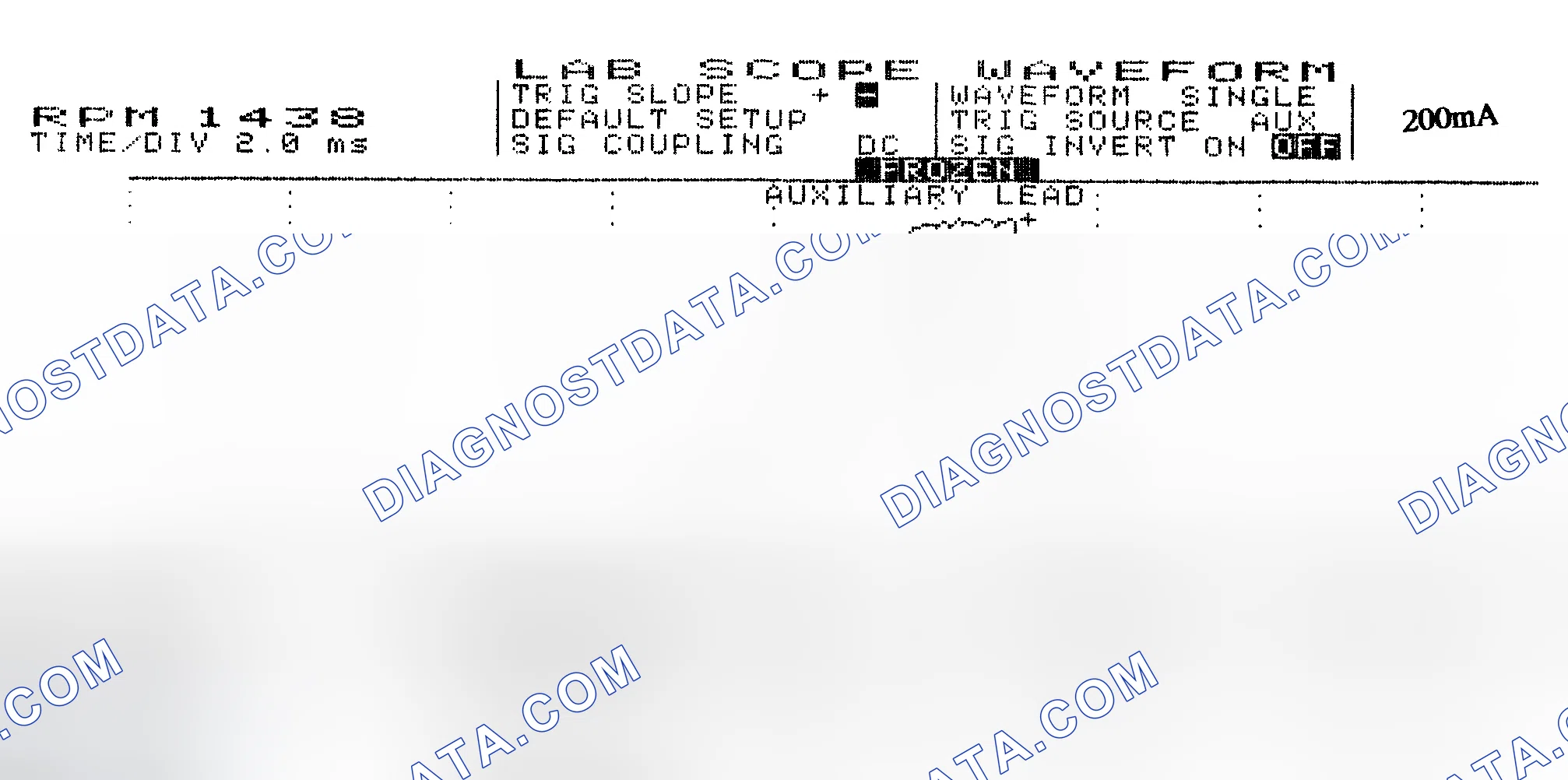 Scheme 15: Single Injector w/Normal Current Flow - Current Pattern