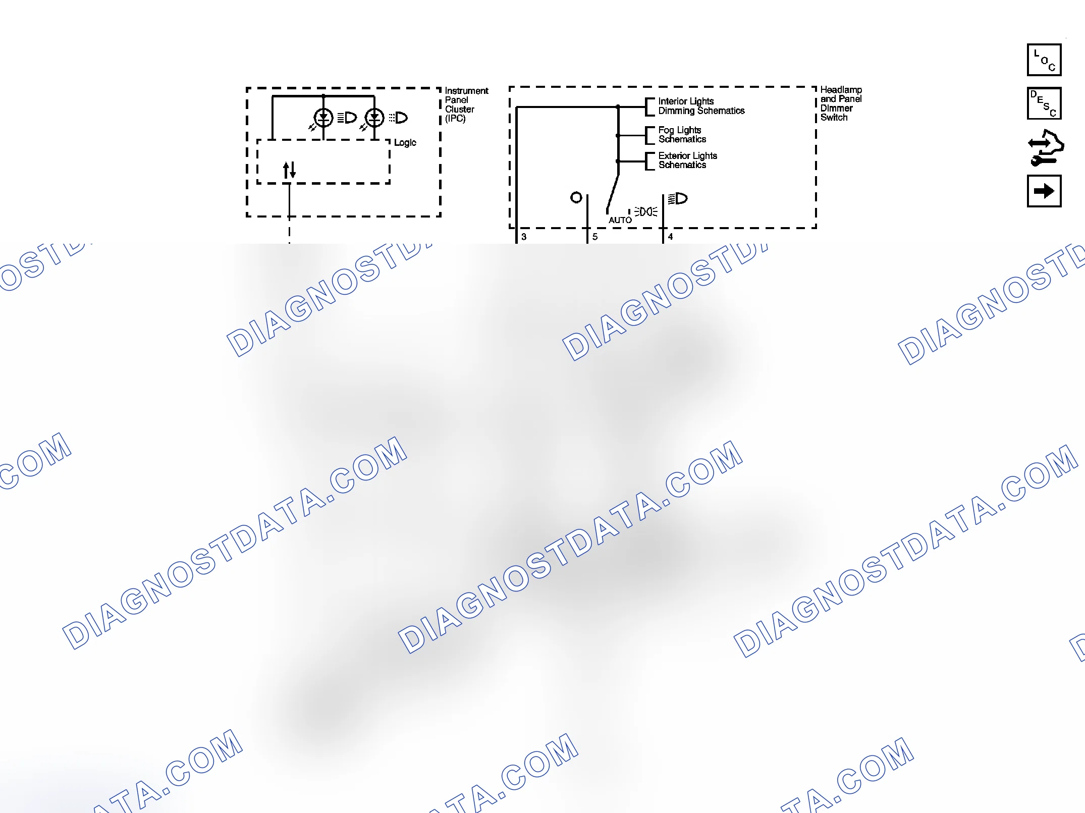 Scheme 1: Headlights/Daytime Running Lights (DRL) Schematics