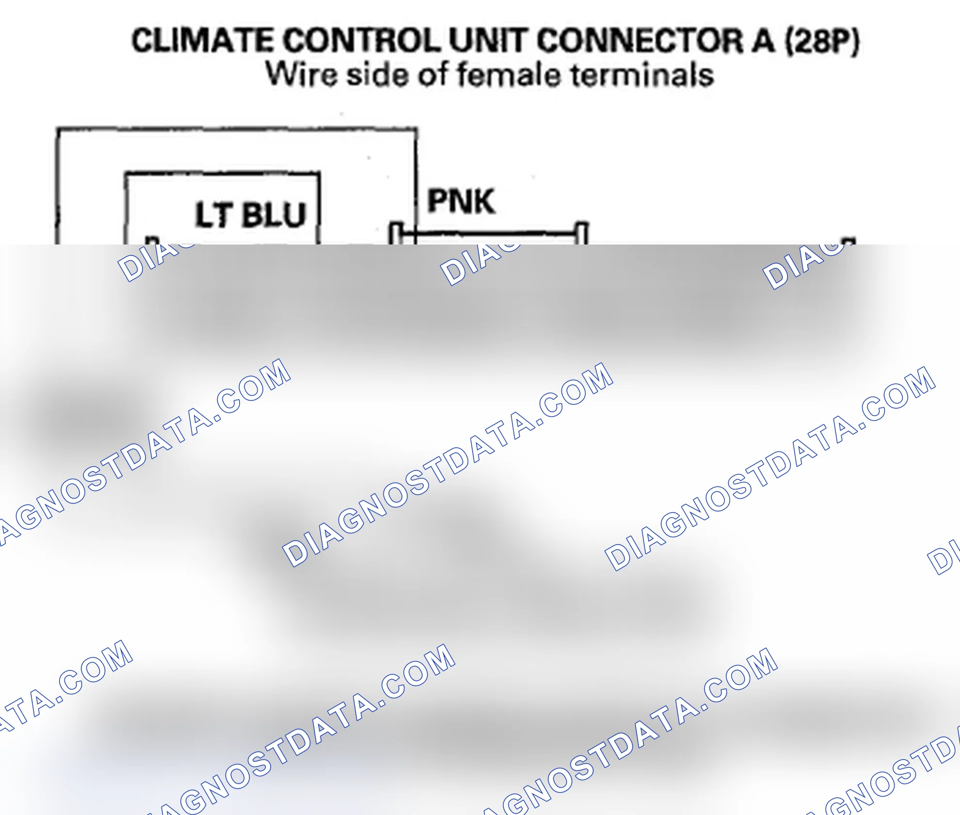 Scheme 262: DTC B1235 or DTC indicator C and A/C ON: A Problem in the Air Mix Control Motor Circuit, Linkage, Do