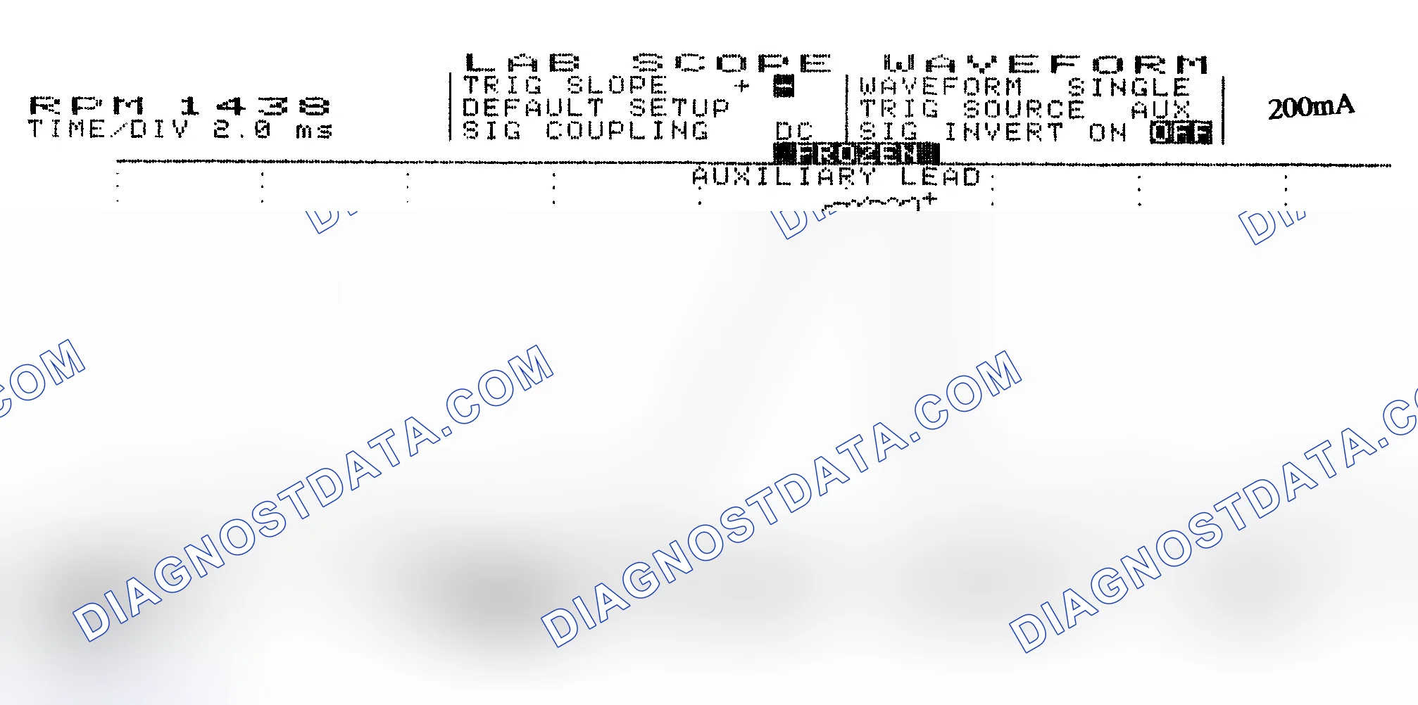 Scheme 15: Single Injector w/Normal Current Flow - Current Pattern