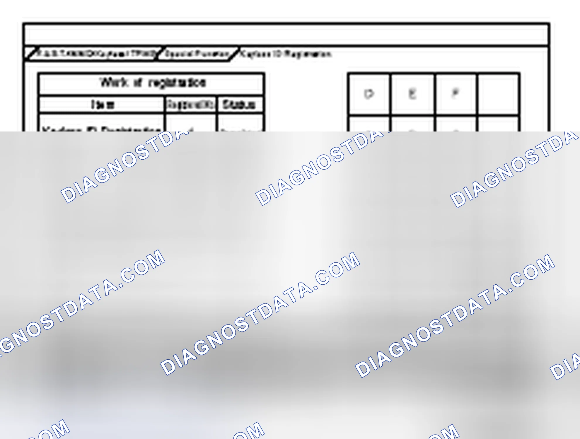 Scheme 86: "KEYLESS ID REG." METHOD