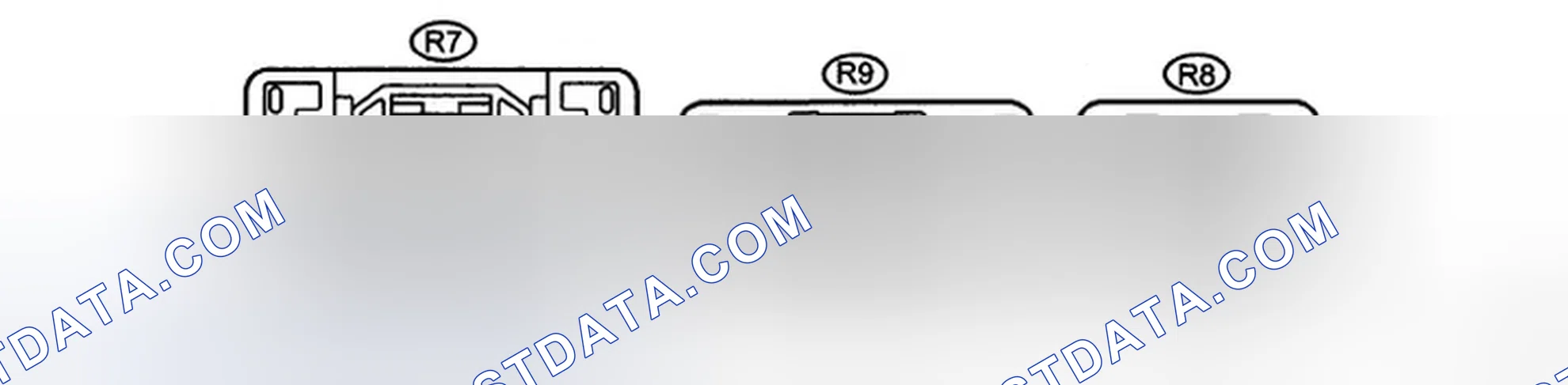 Scheme 73: TERMINALS OF ECU