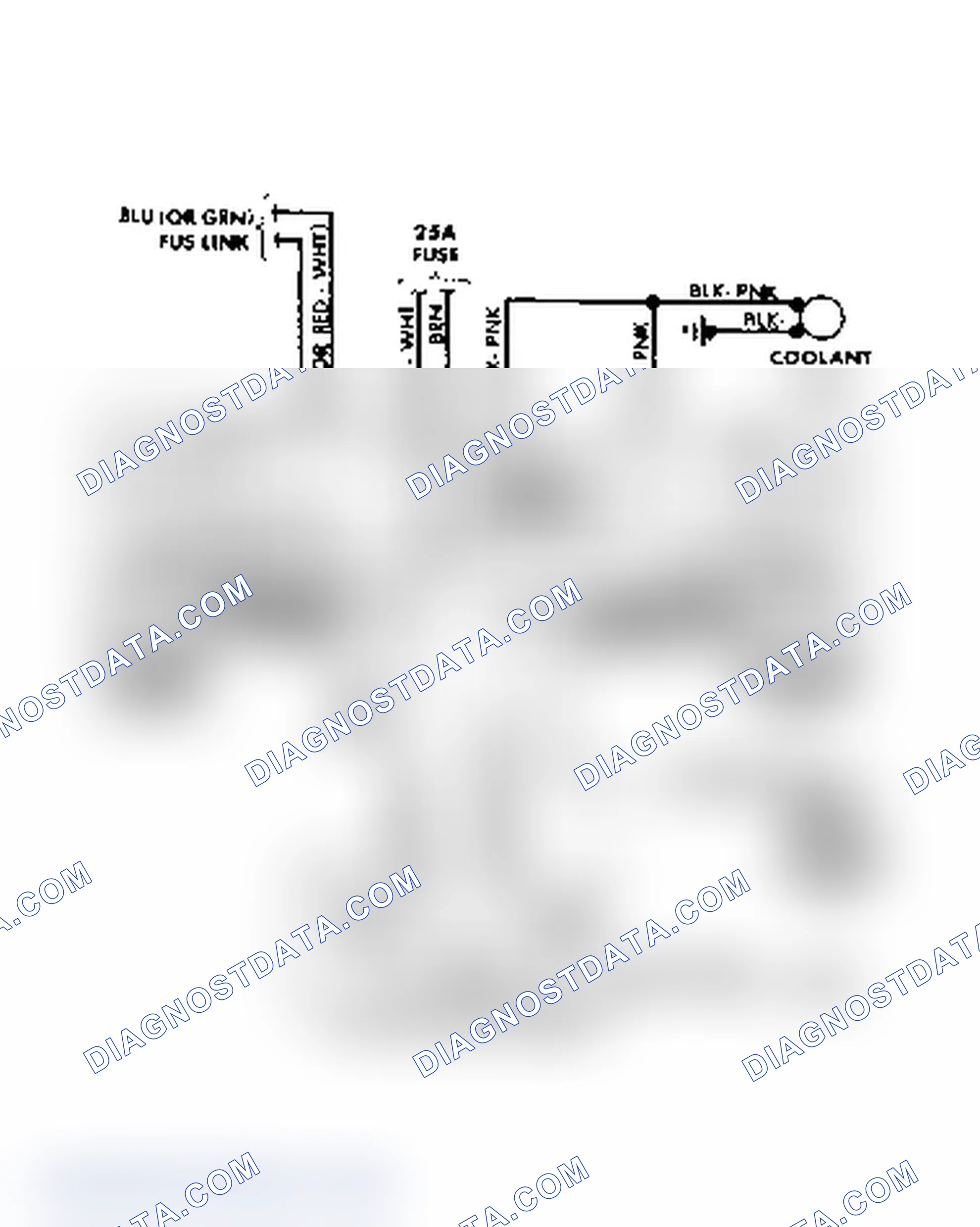 Scheme 9: Cooling Fan/Manual A/C-Heater Diagram (3.0L Engine) - Oldsmobile Calais, Pontiac Grand Am, Buick Somerset & Skylark