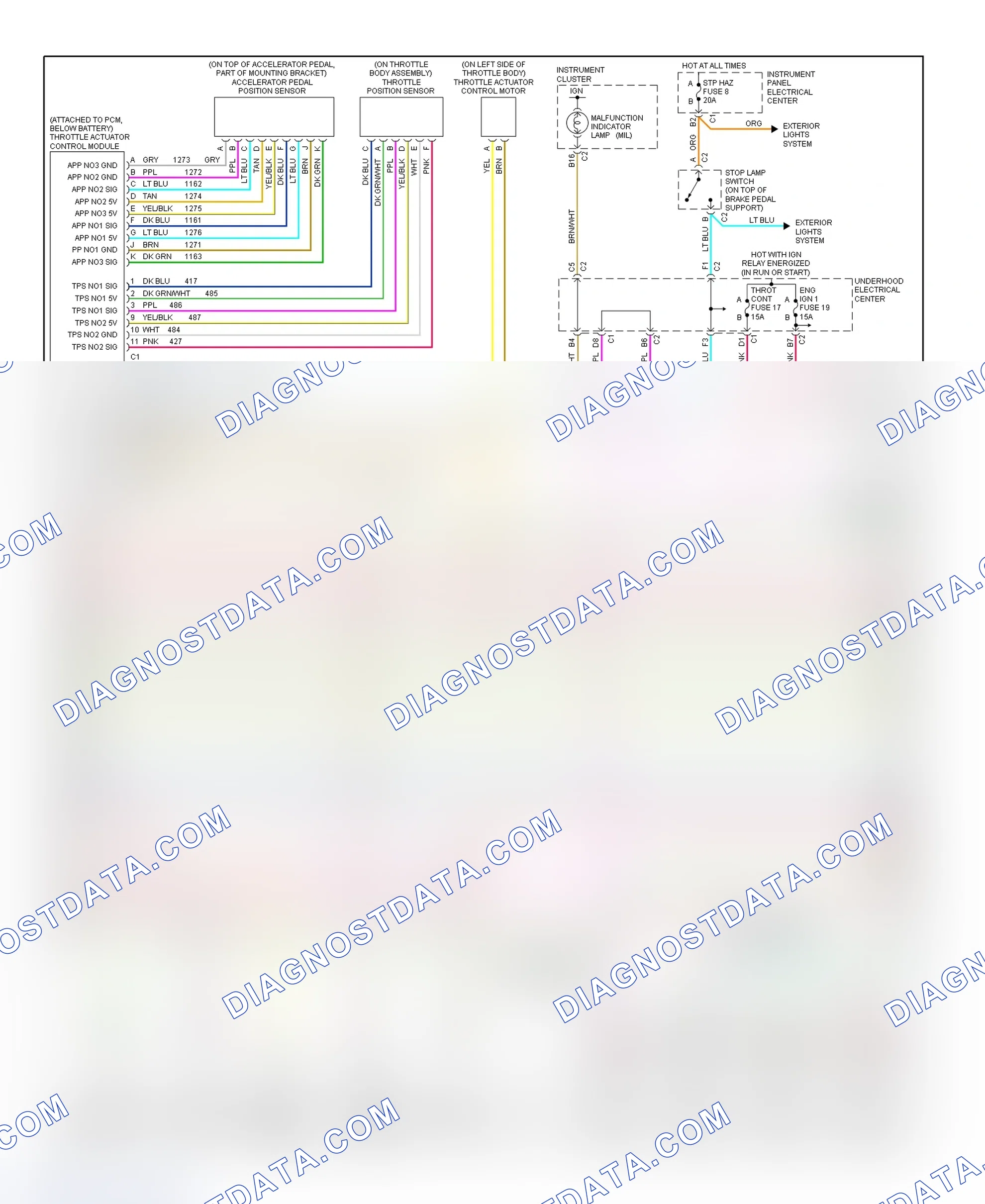 Scheme 66: PCM Wiring Diagram (Corvette - 5.7L - 3 Of 4)