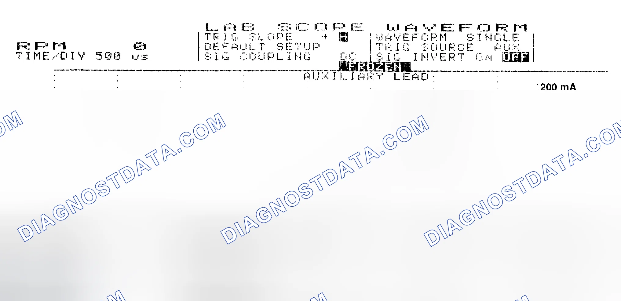 Scheme 17: Single Injector w/Normal Current Flow - Current Pattern
