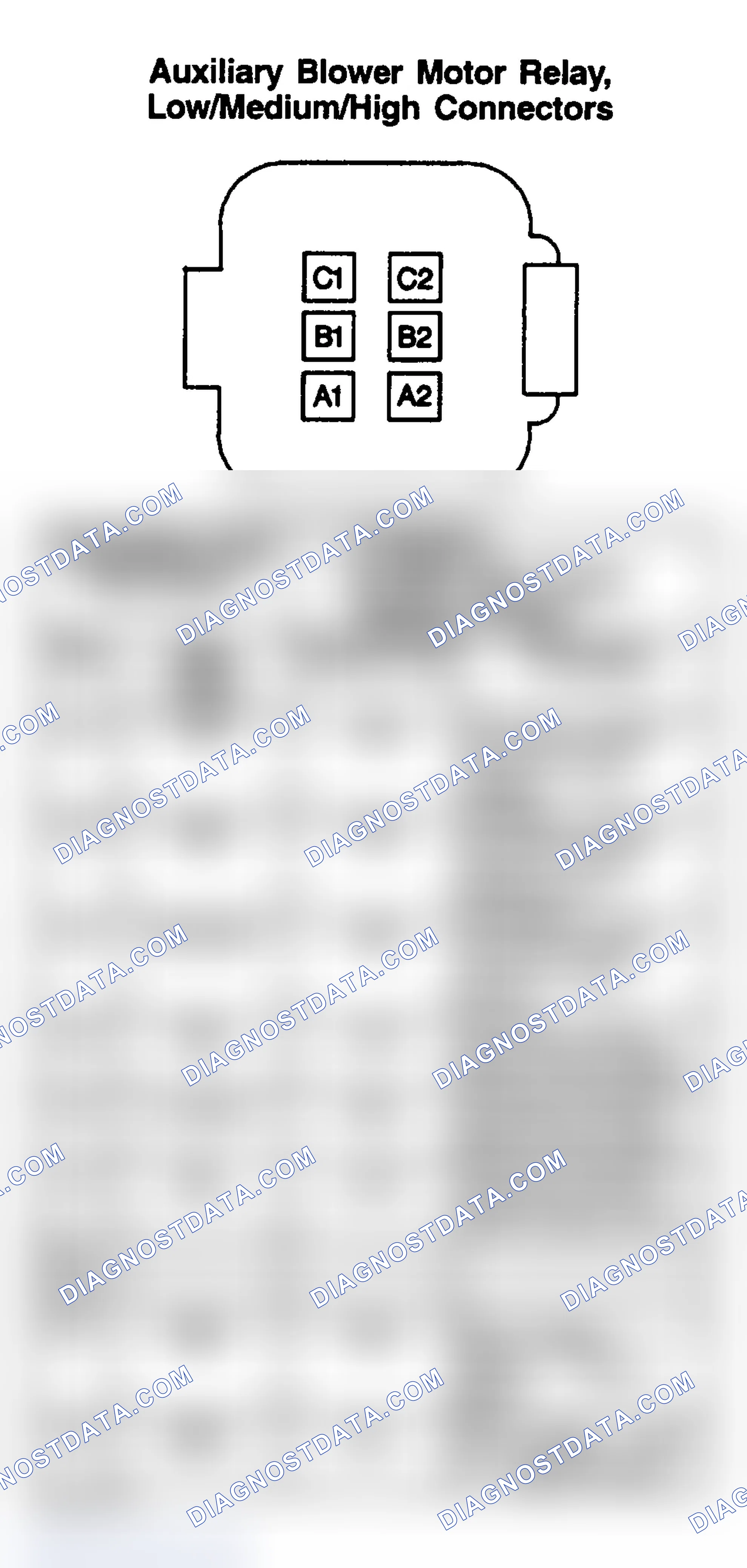 Scheme 119: AUXILIARY BLOWER MOTOR RELAY (LOW/MEDIUM/HIGH)
