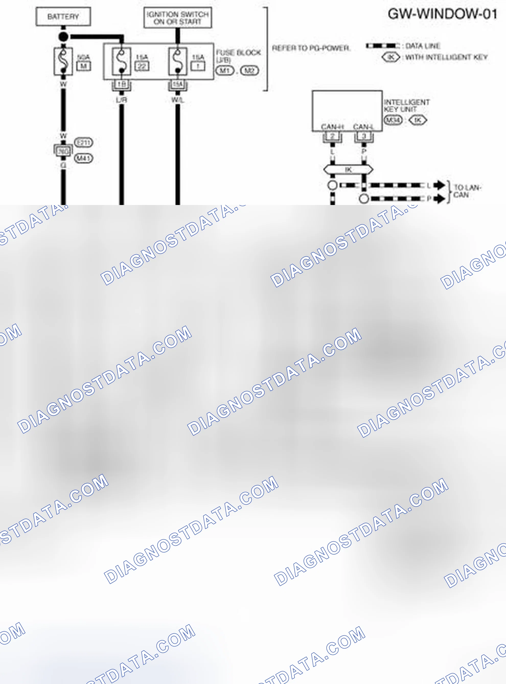 Scheme 68: Wiring Diagram - WINDOW