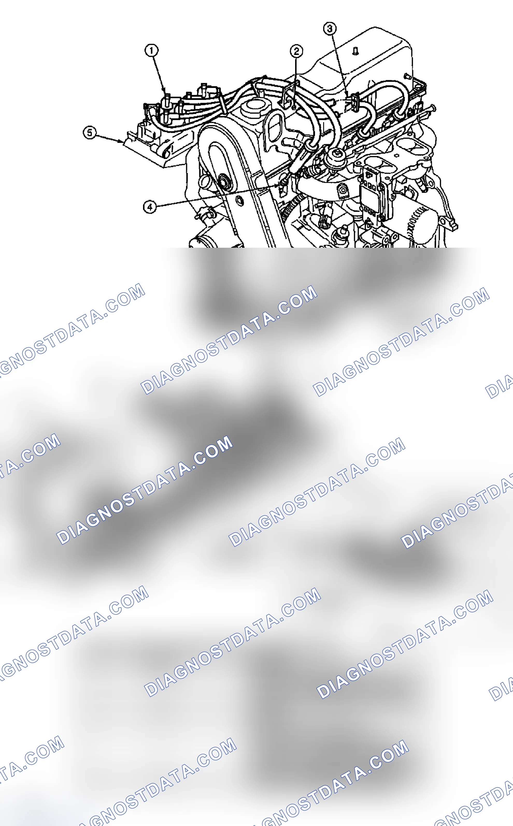 Scheme 10: 2.3L Spark Plug Wire Routing