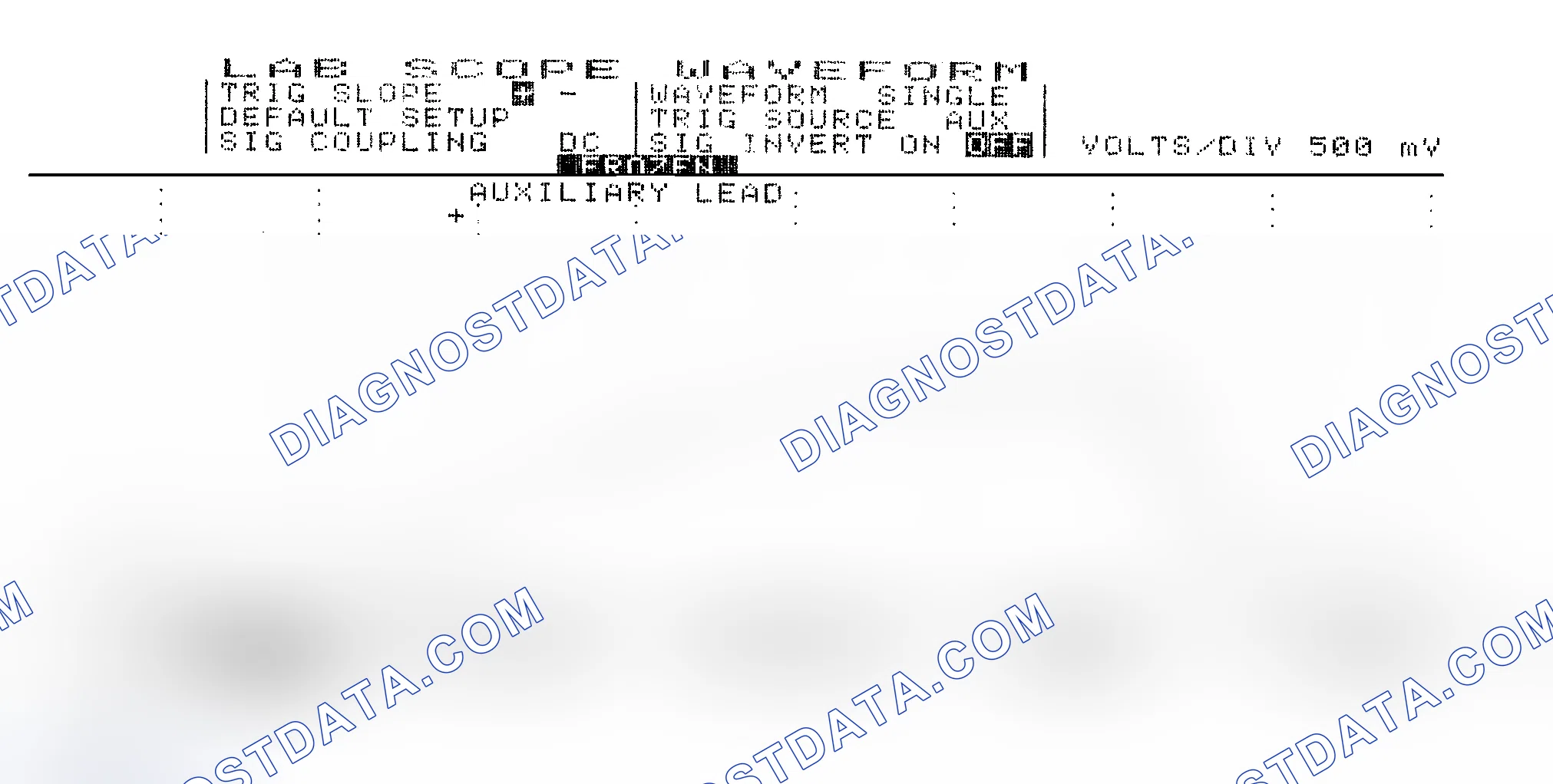 Scheme 14: Single Injector w/Excessive Current Flow - Current Pattern