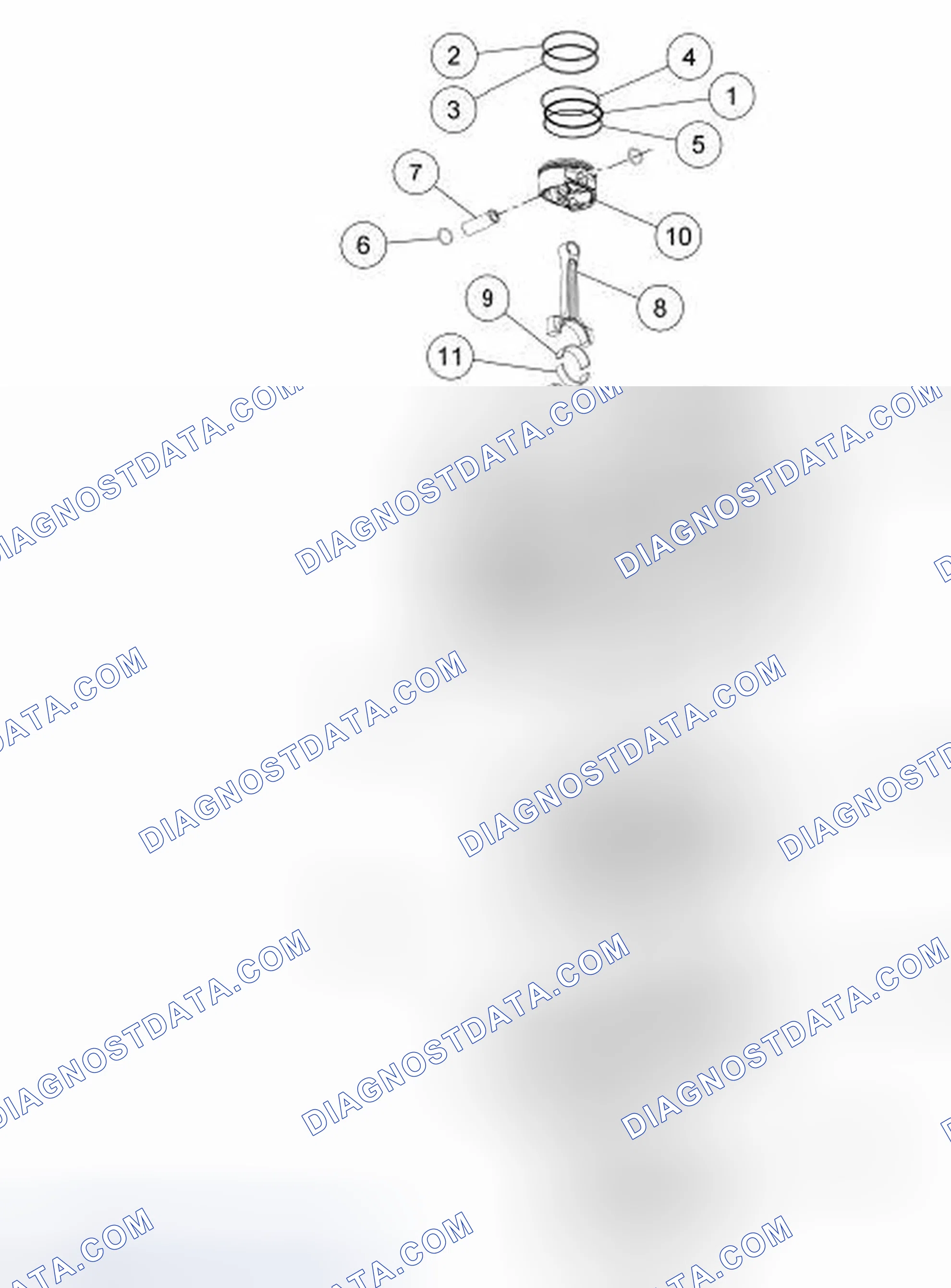 Scheme 64: Identifying Lower Engine Block Components (View 2)