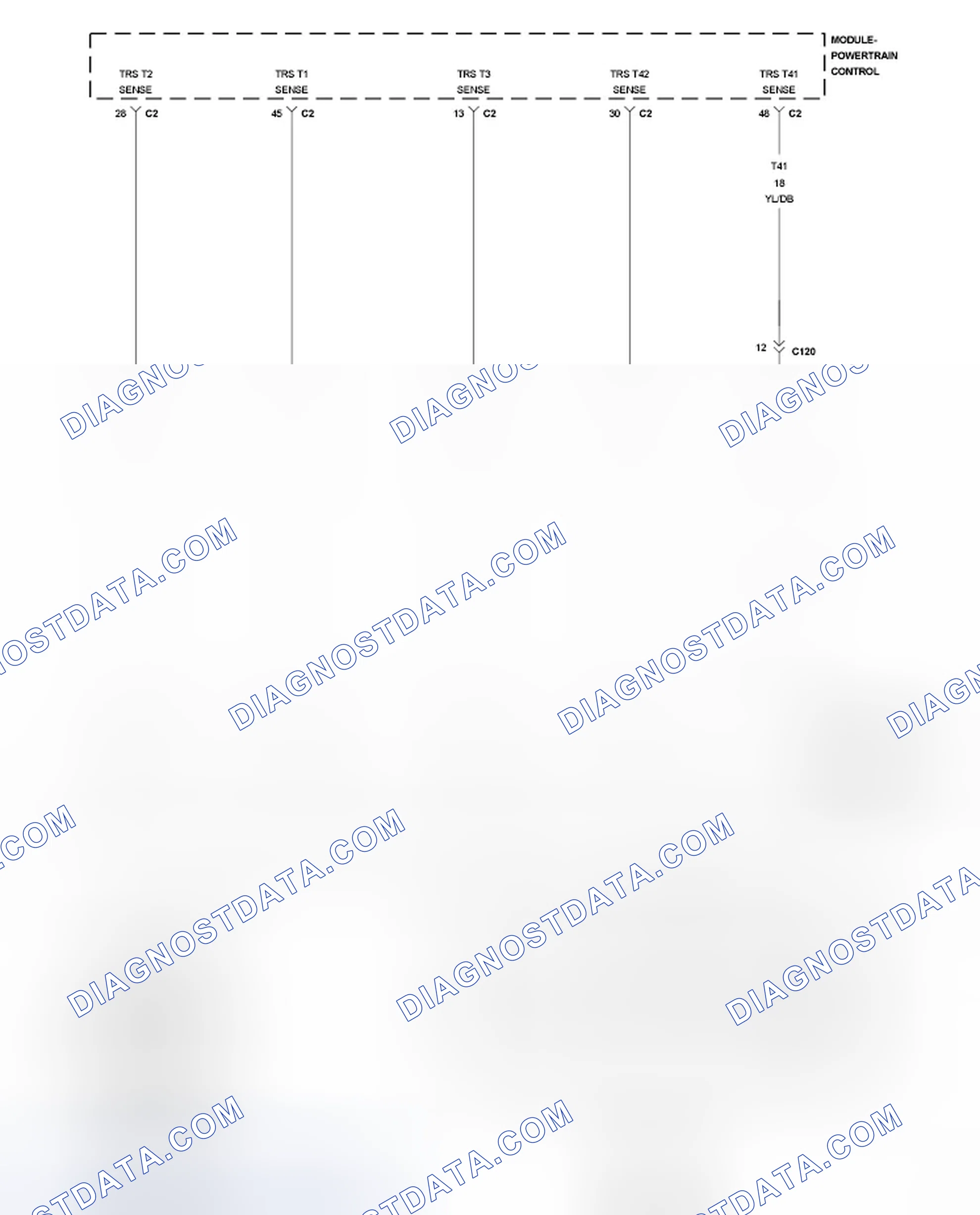 Scheme 1059: P0706-TRANSMISSION RANGE SENSOR RATIONALITY