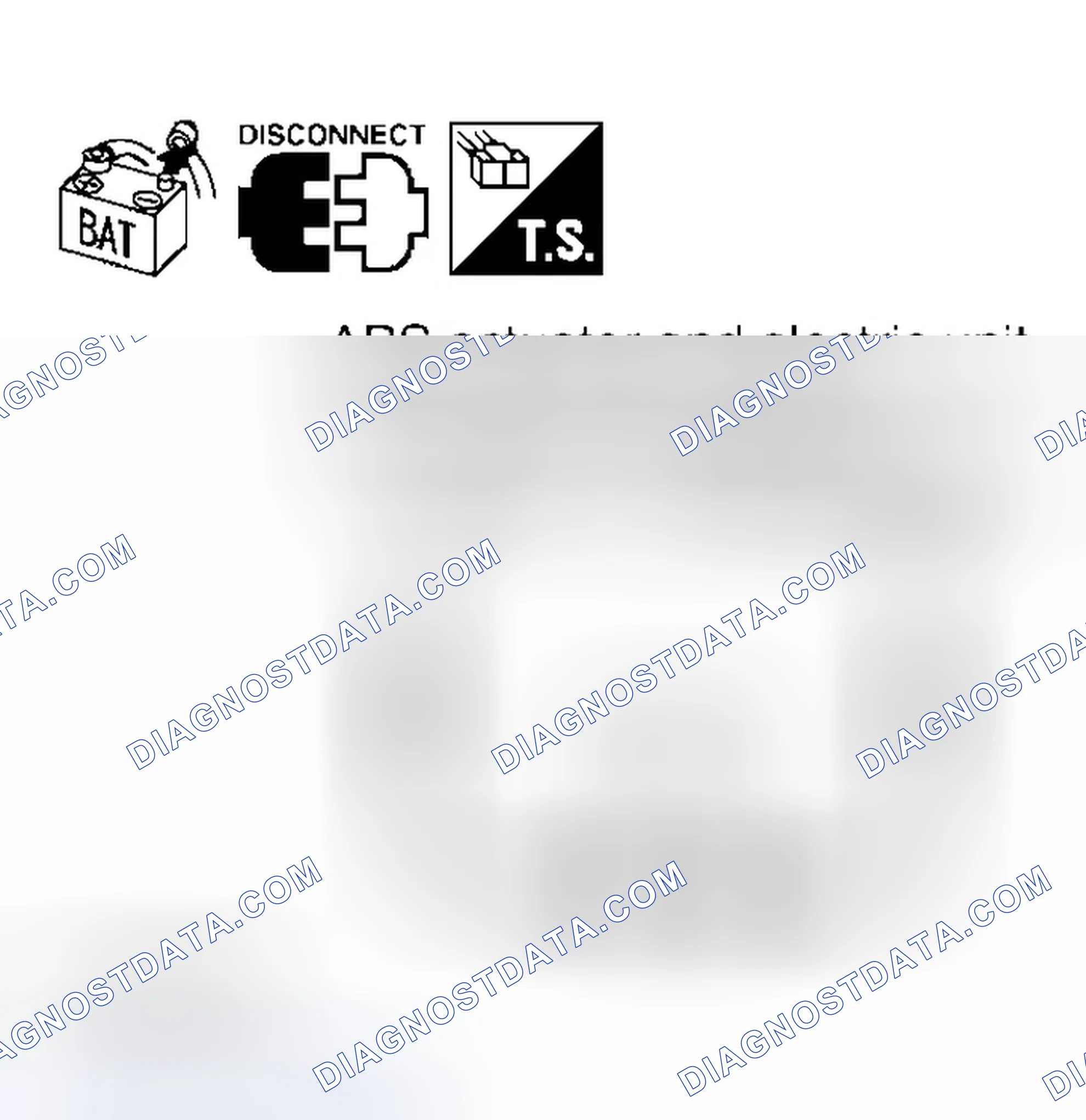 Scheme 552: ABS Actuator and Electric Unit (Control Unit) Circuit Check
