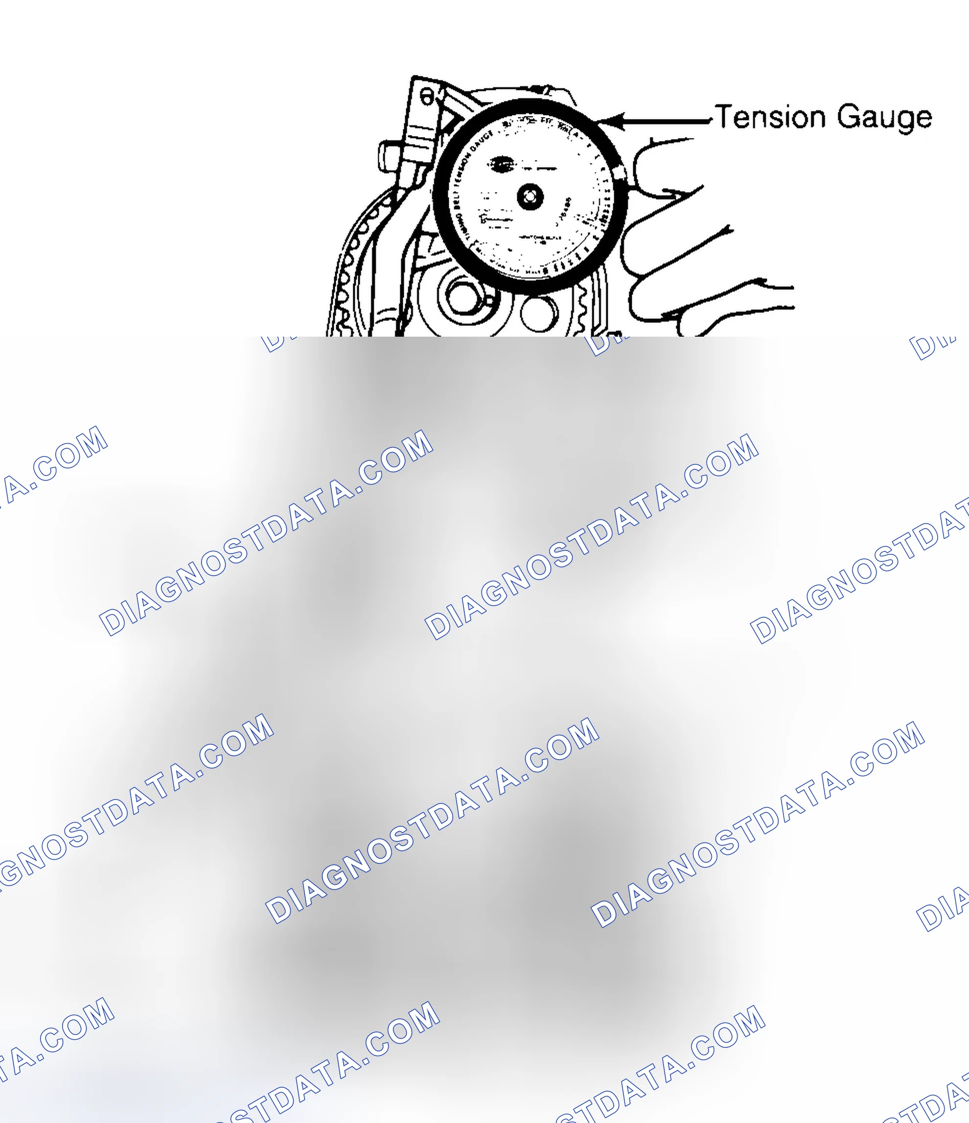 Scheme 3: Adjusting Typical Timing Belt Tension