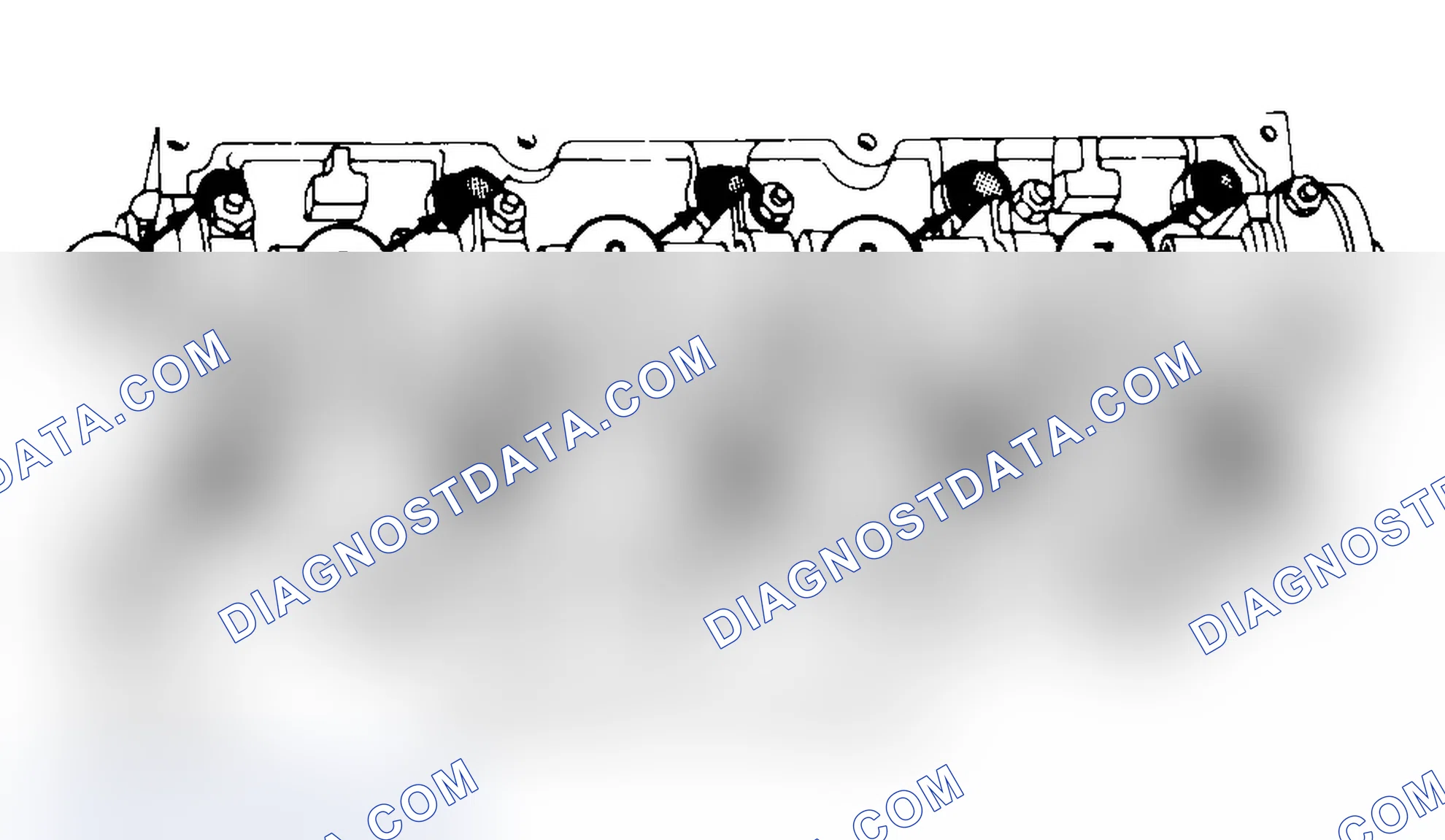 Scheme 3: Typical Cylinder Head Tightening or Loosening Sequence